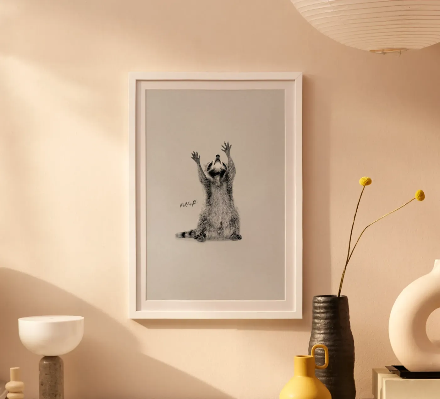 Racoon poster da Doozal