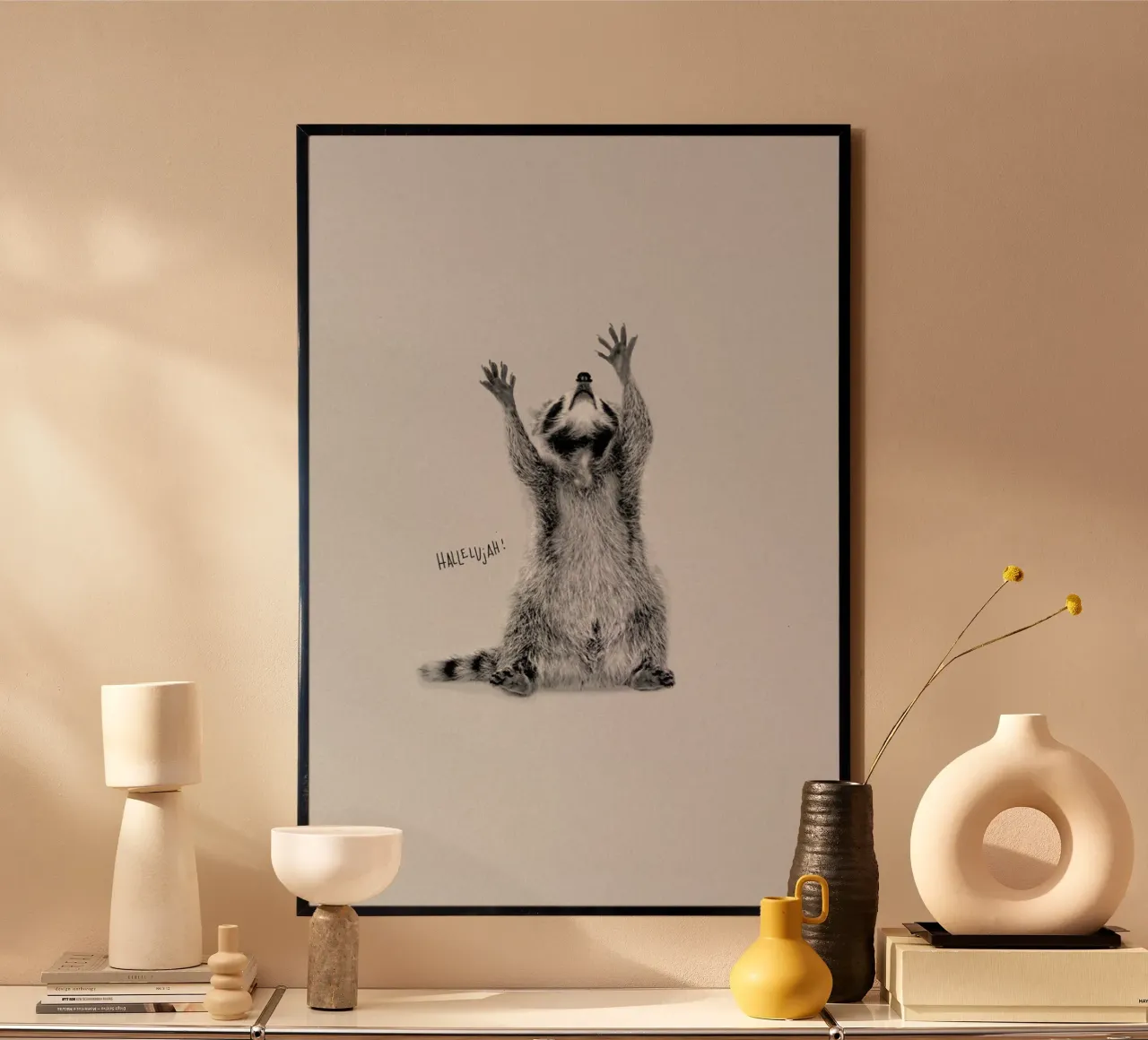 Racoon poster da Doozal