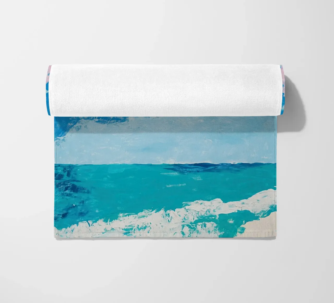 Mare Sole Spiaggia Cielo telo mare da Nikis Art Studio