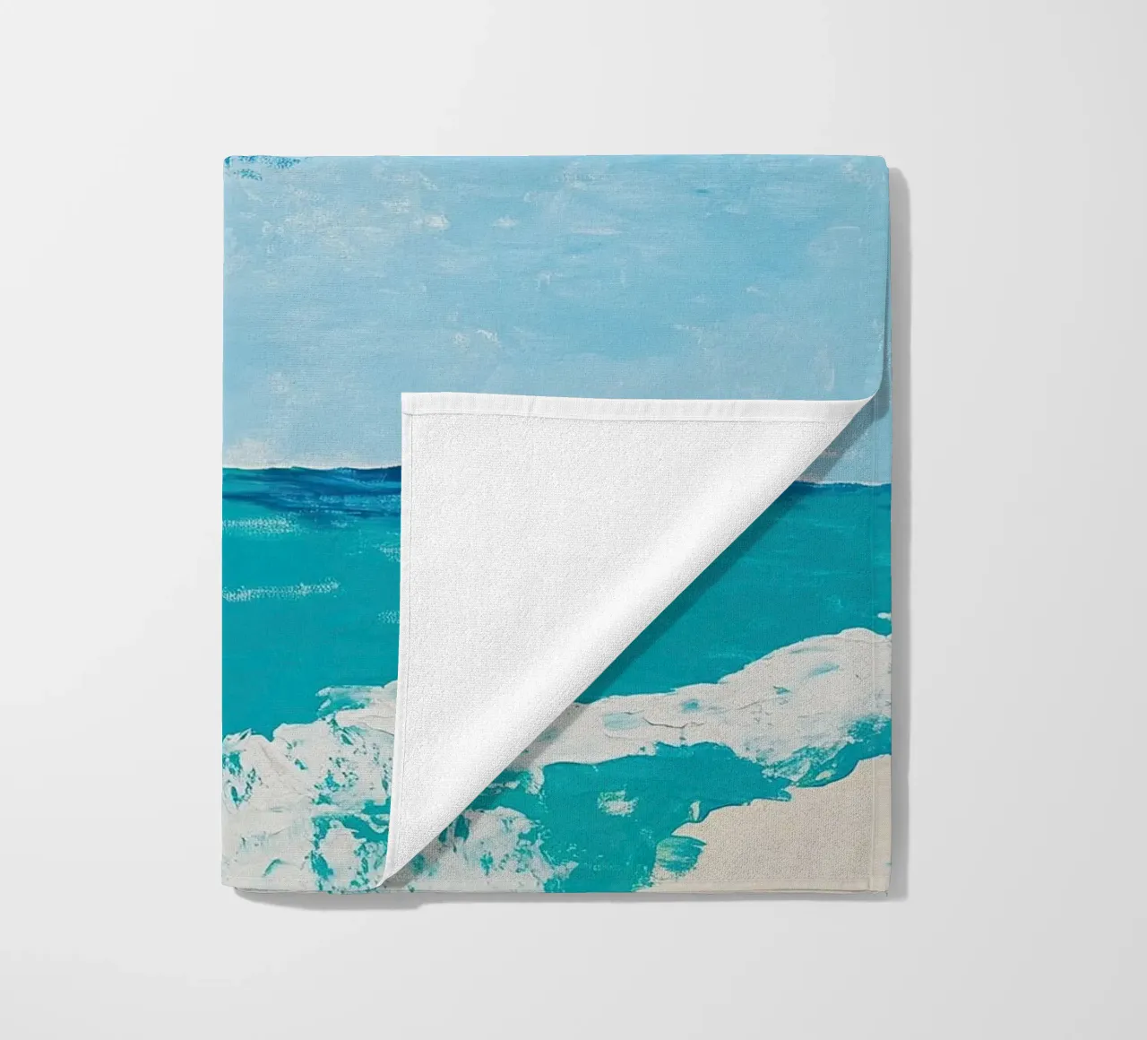 Mare Sole Spiaggia Cielo telo mare da Nikis Art Studio