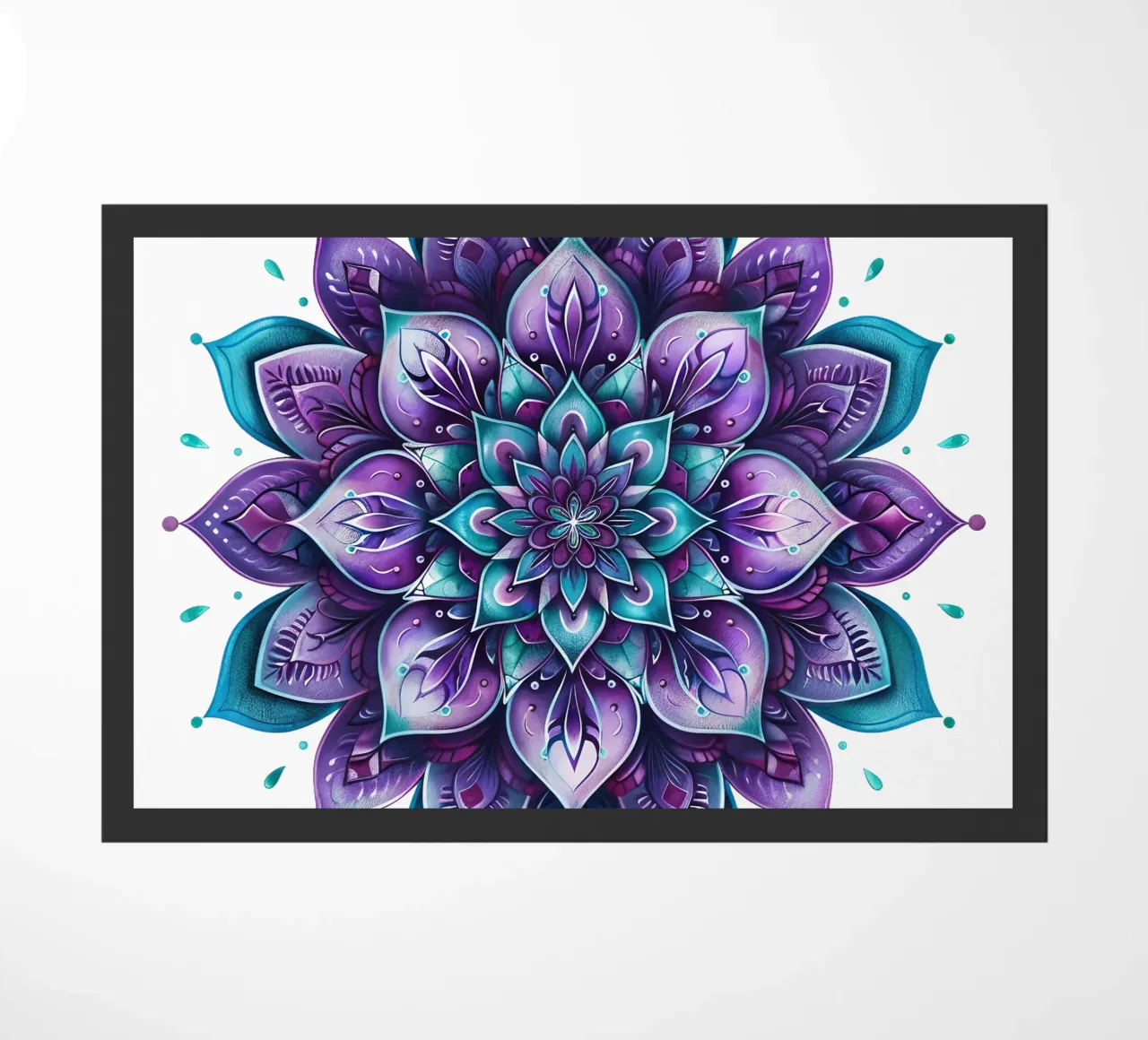 Mandala viola zerbino da Spiritual Touch