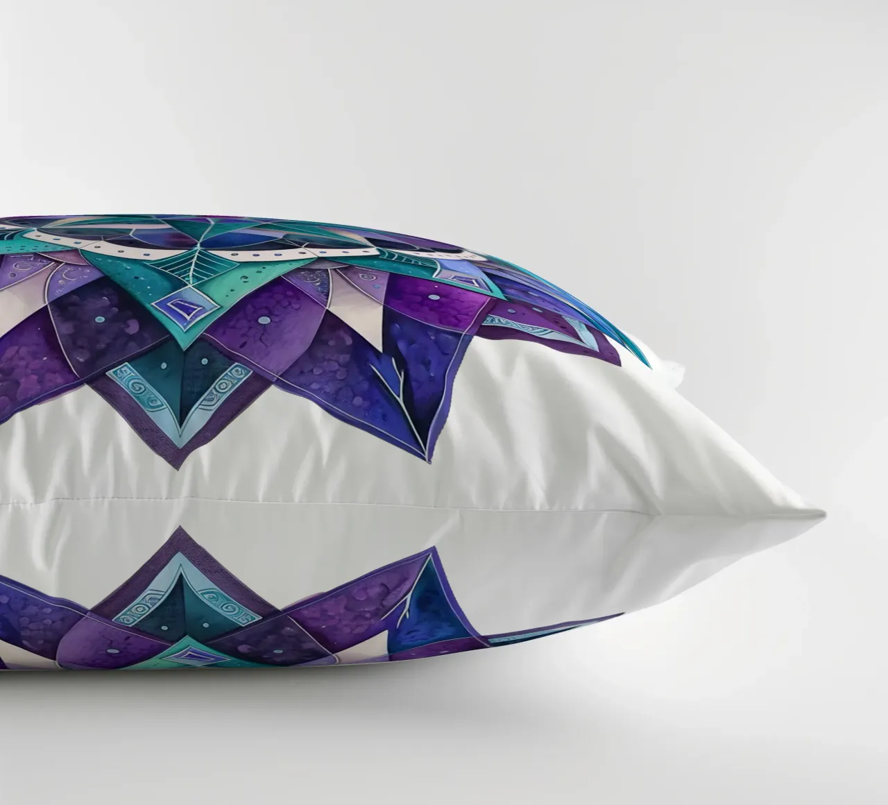 Mandala viola cuscino da Spiritual Touch