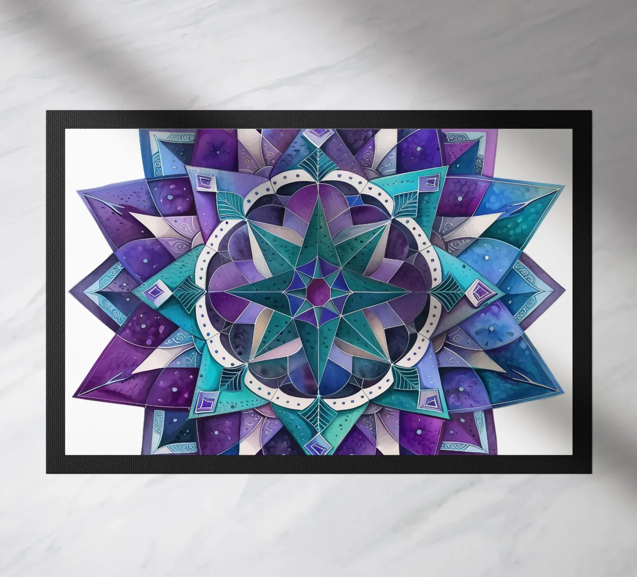 Mandala viola zerbino da Spiritual Touch