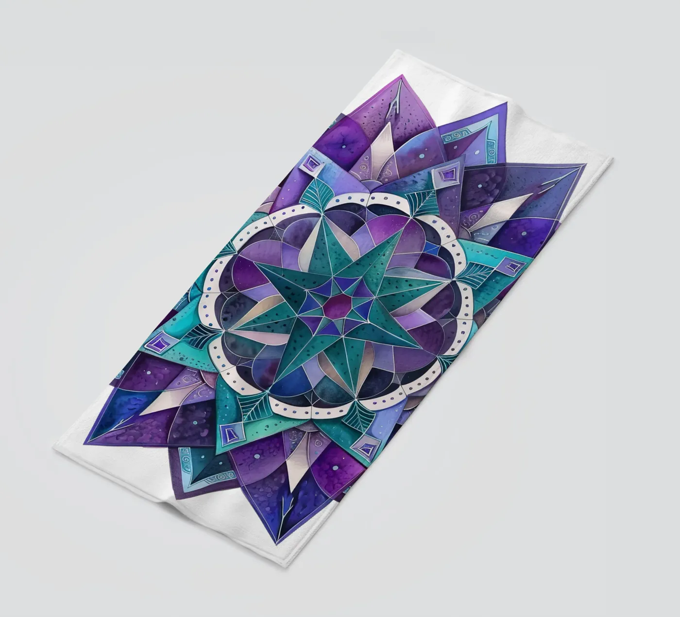 Mandala viola telo mare da Spiritual Touch