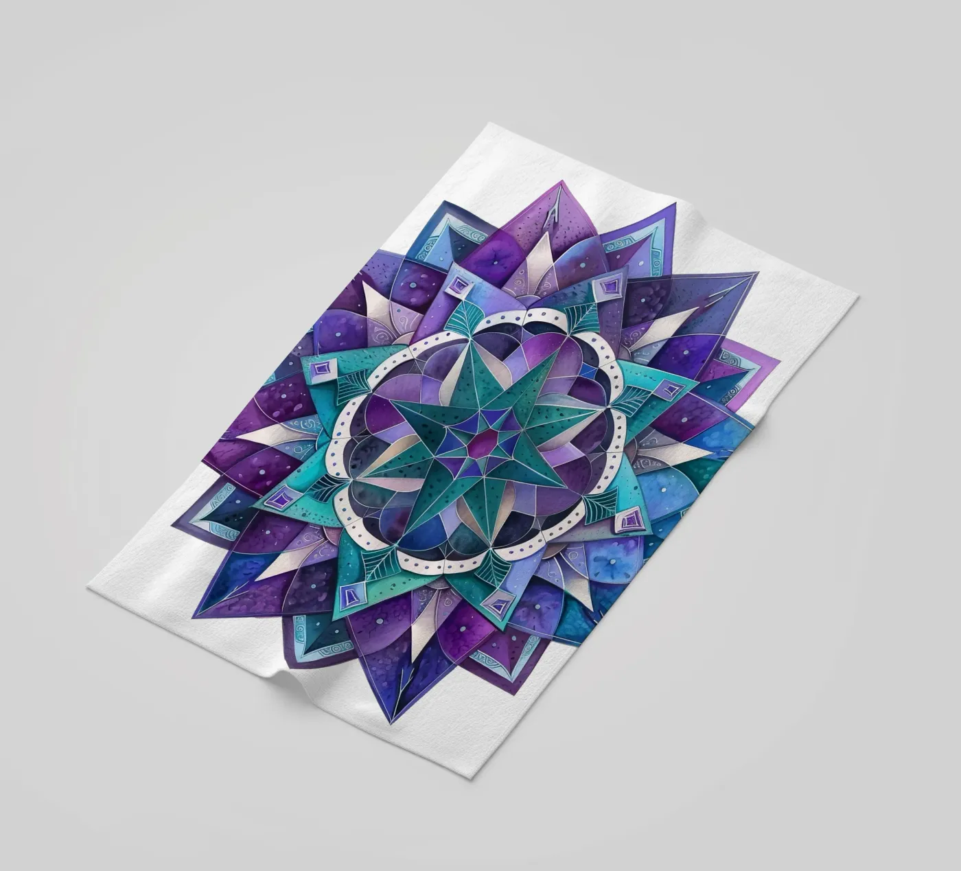 Mandala viola telo mare da Spiritual Touch