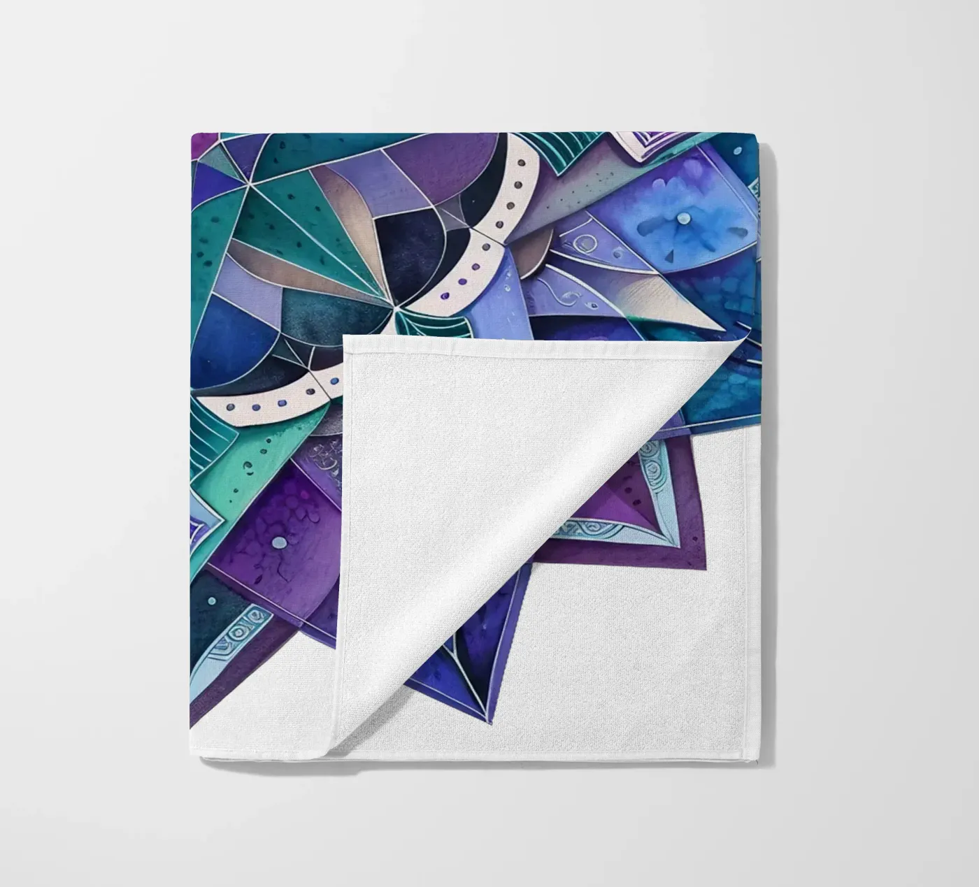 Mandala viola telo mare da Spiritual Touch