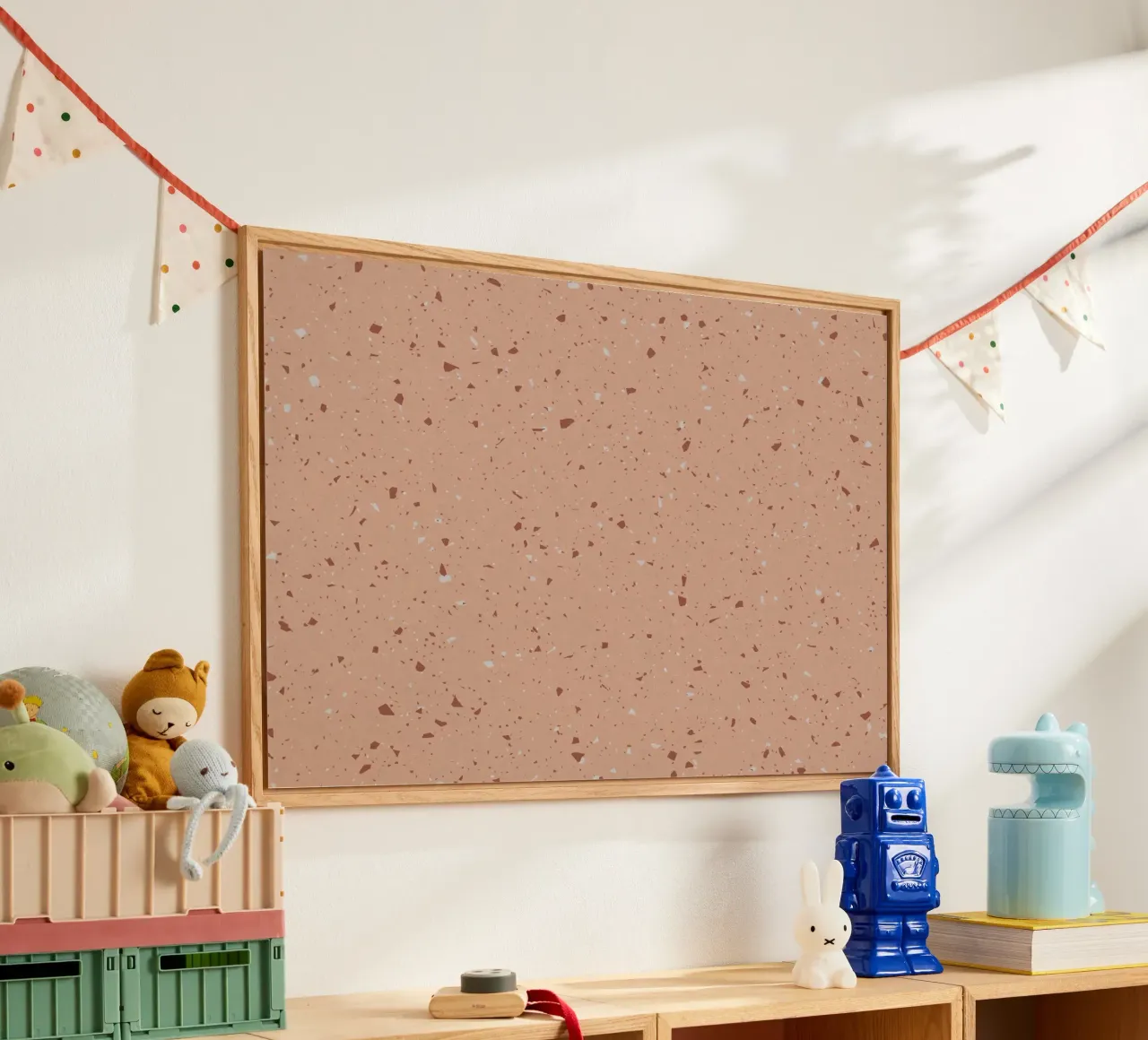 Peach Terrazzo plexiglass da amini54