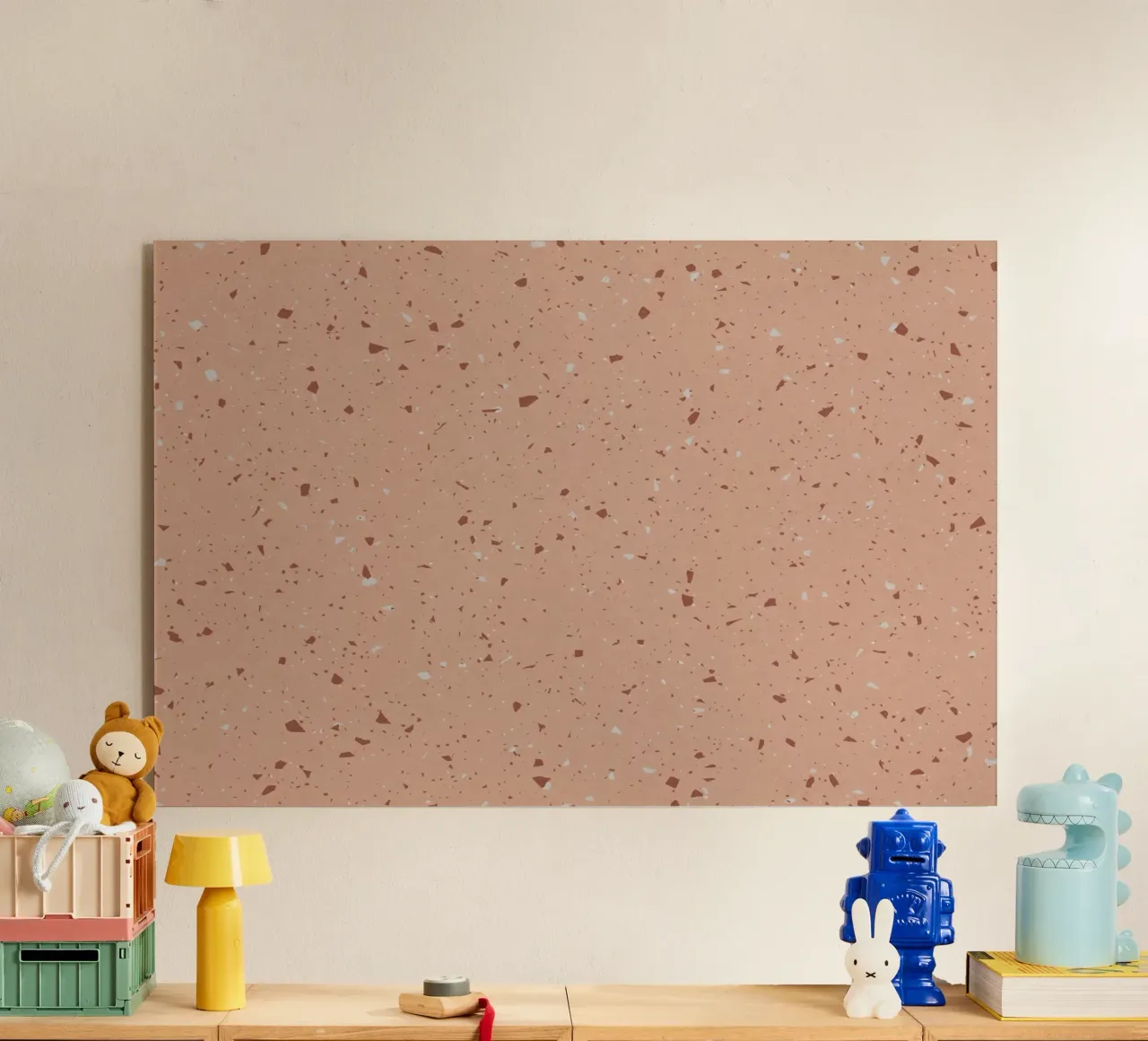 Peach Terrazzo plexiglass da amini54