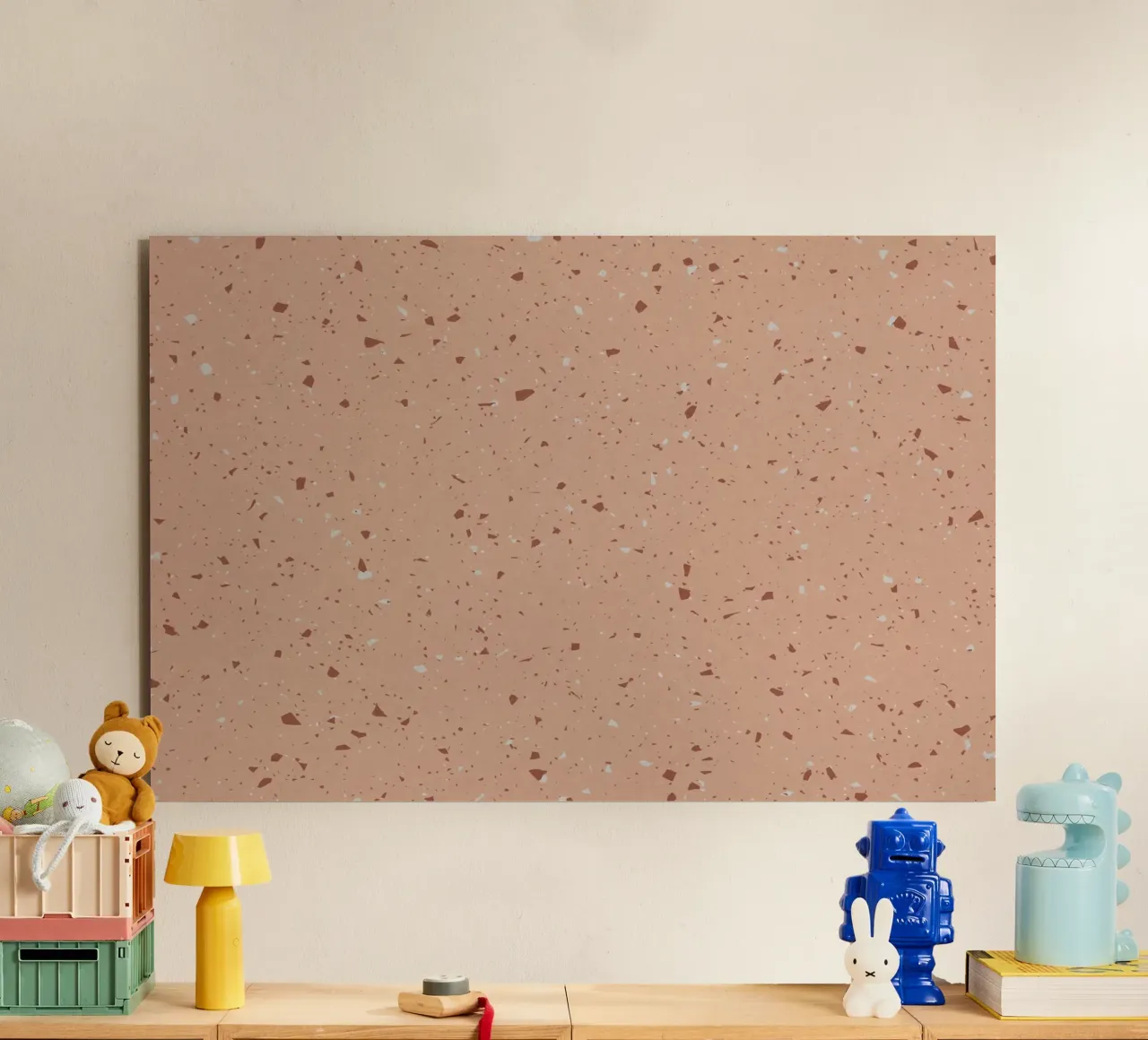 Peach Terrazzo alluminio dibond da amini54