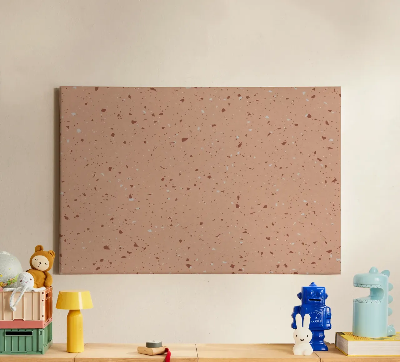 Peach Terrace canvas by amini54