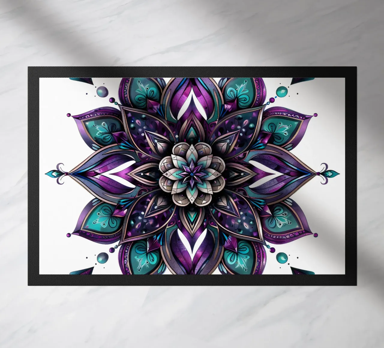 Mandala viola zerbino da Spiritual Touch