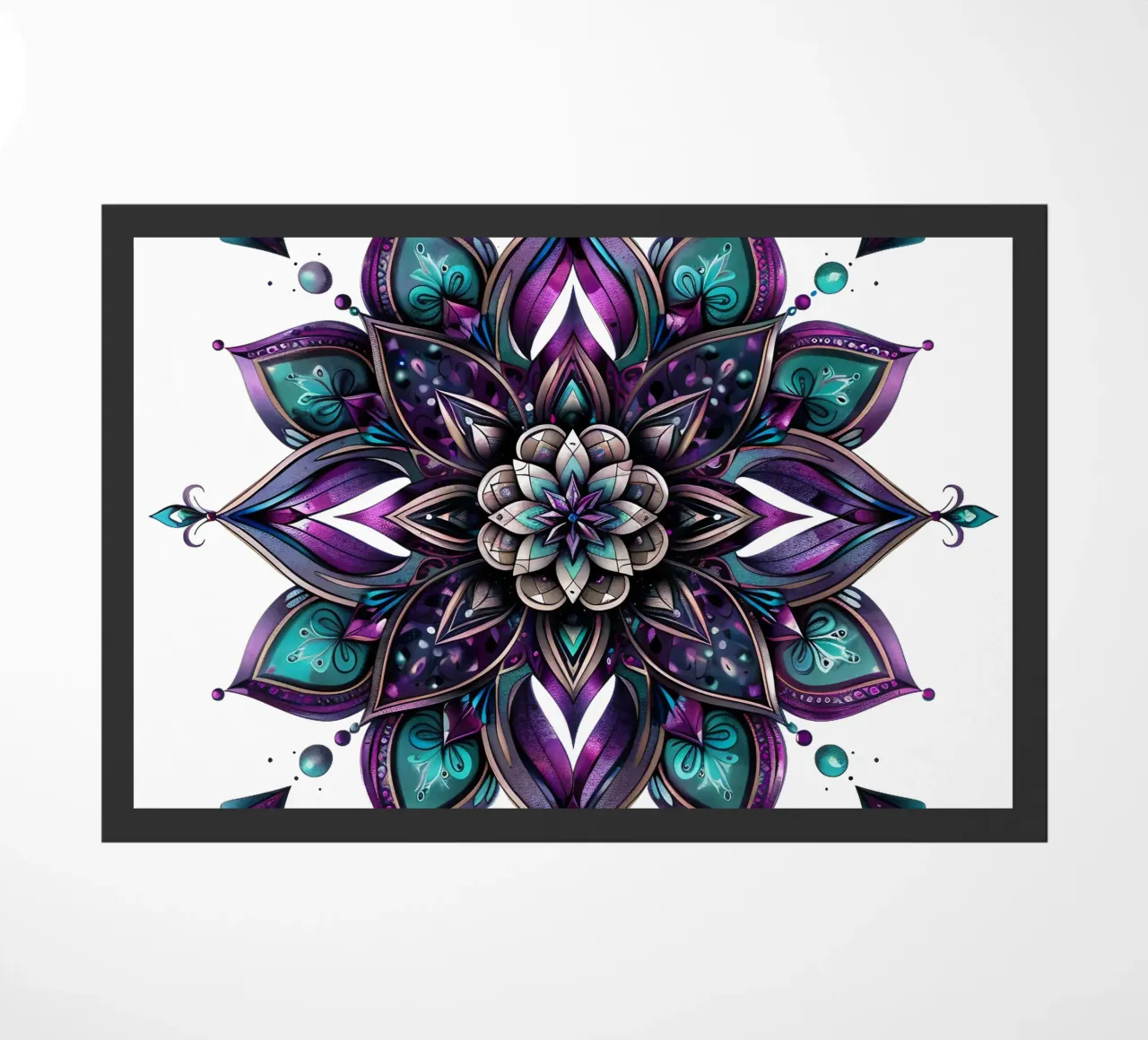 Mandala viola zerbino da Spiritual Touch