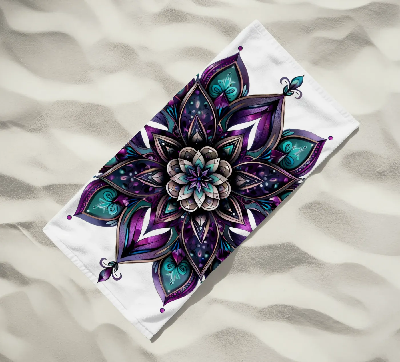 Mandala viola telo mare da Spiritual Touch