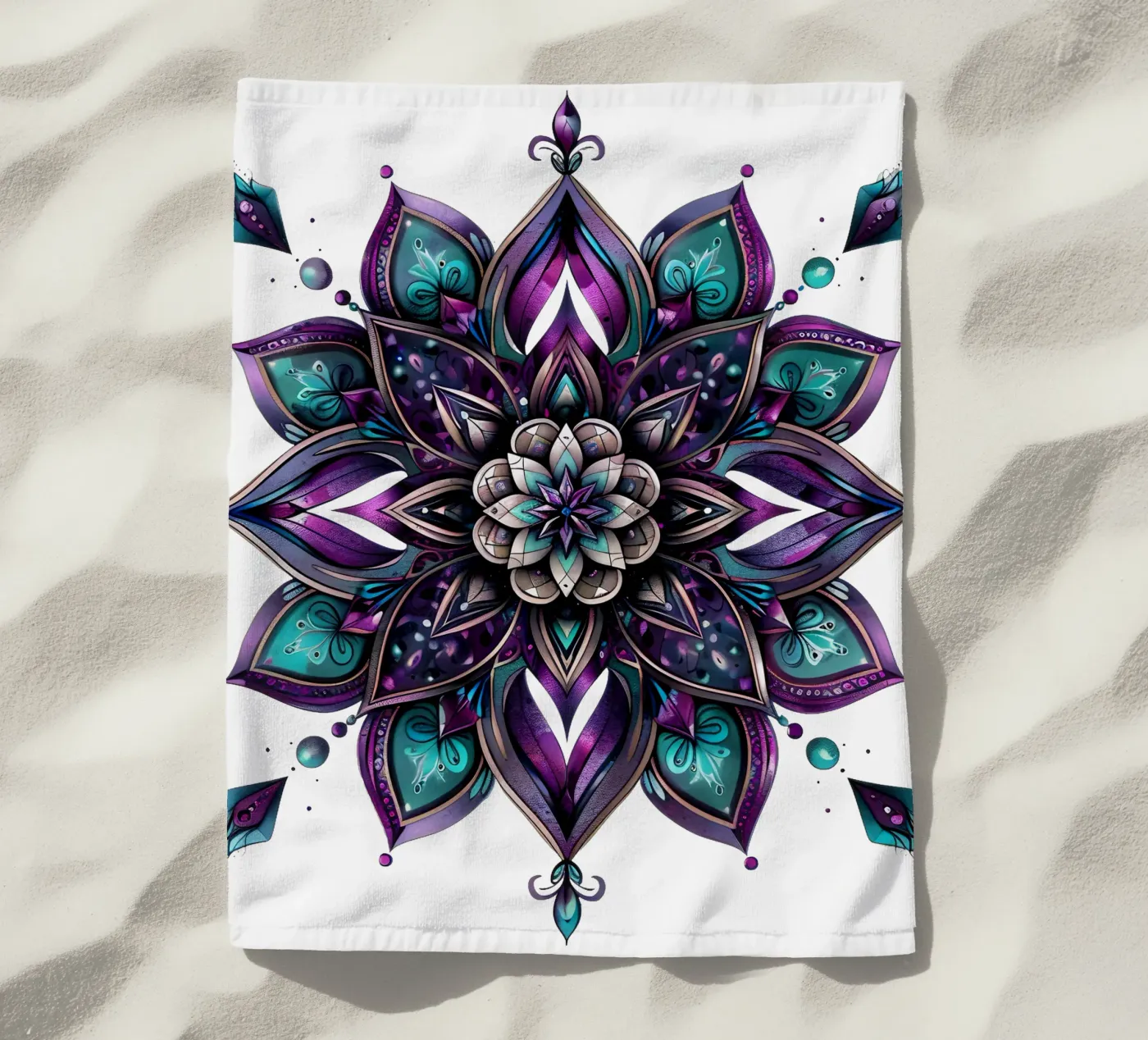 Mandala viola telo mare da Spiritual Touch