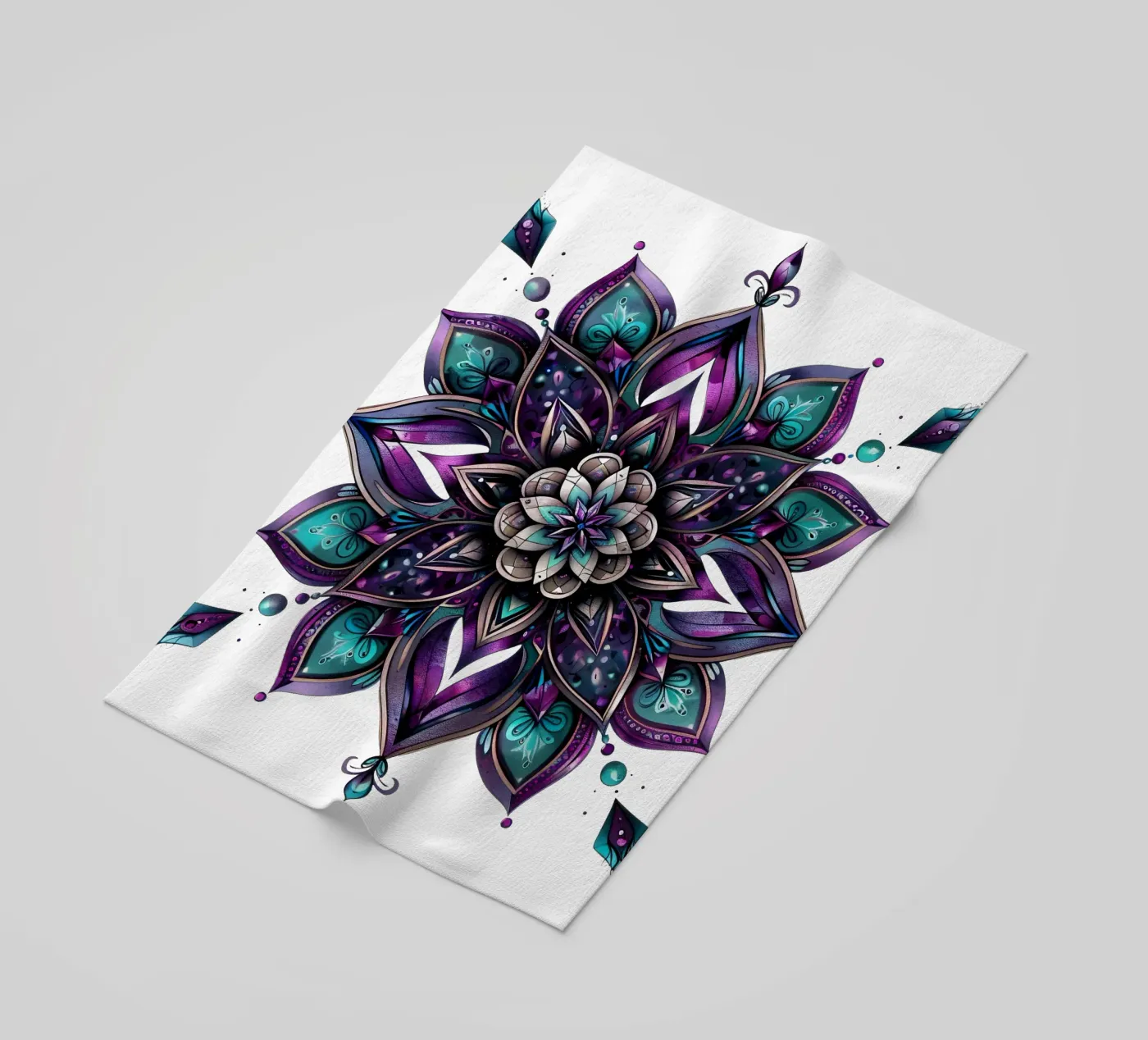 Mandala viola telo mare da Spiritual Touch