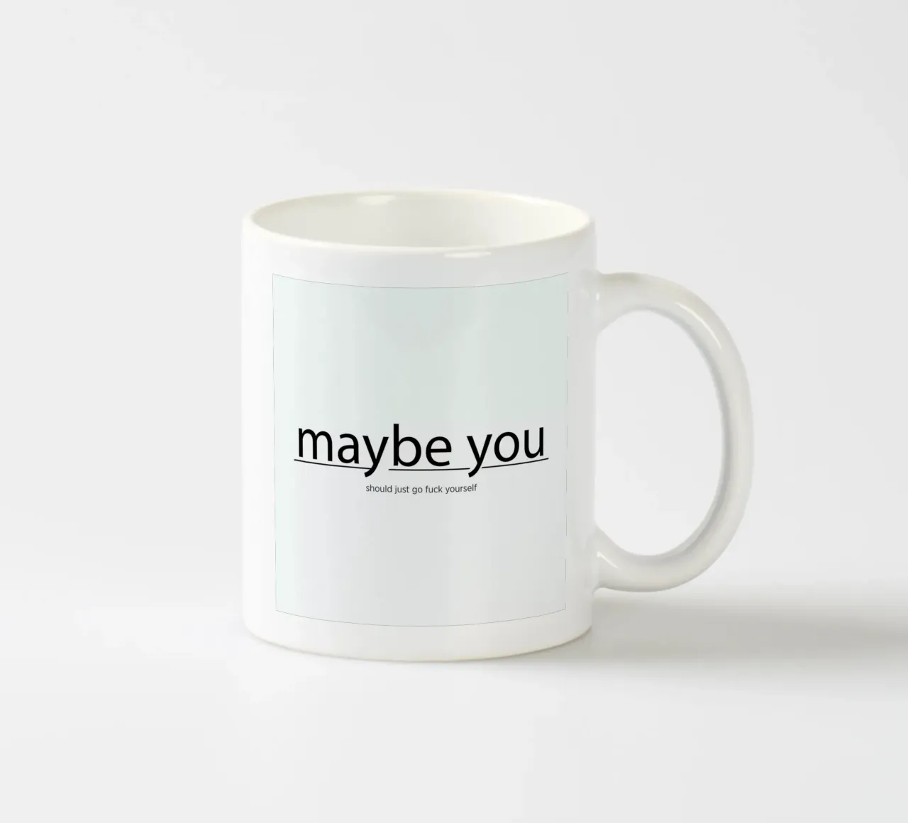 Maybe you... tazza in ceramica da Studio One