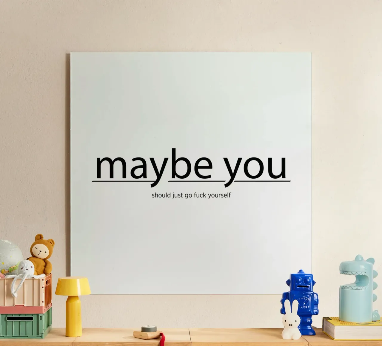 Maybe you... plexiglass da Studio One
