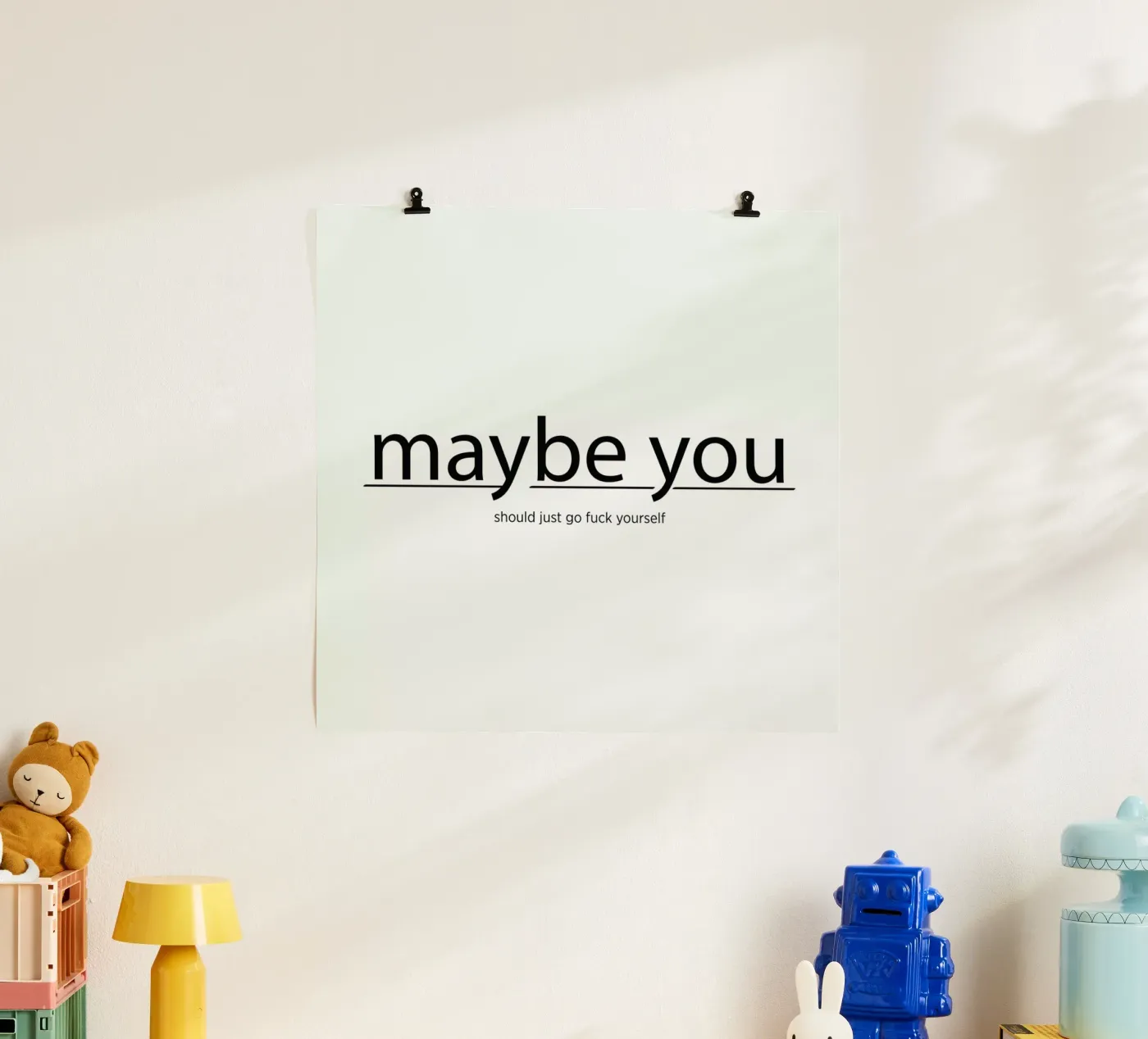 Maybe you... poster da Studio One