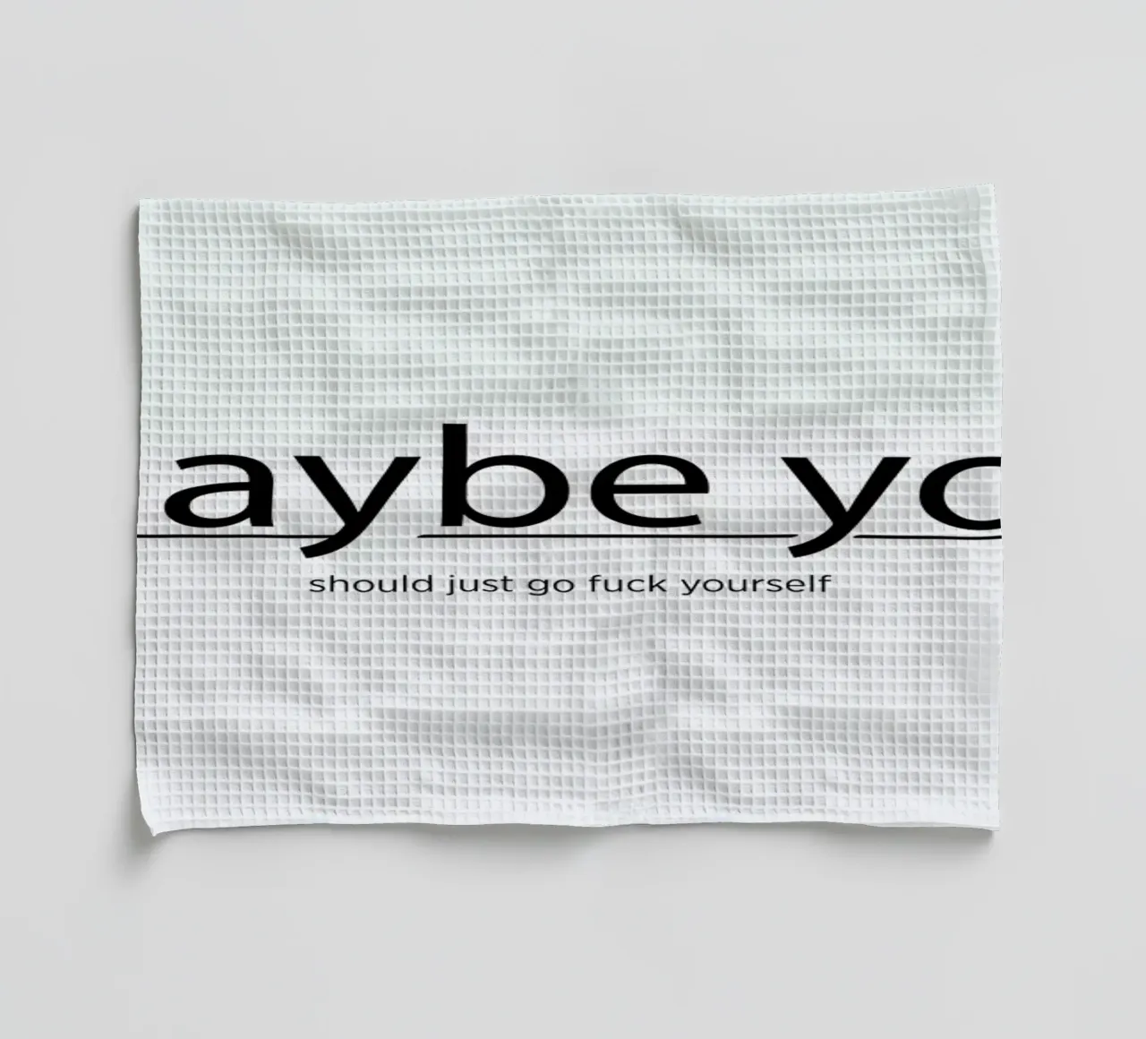 Maybe you... canovaccio da cucina da Studio One