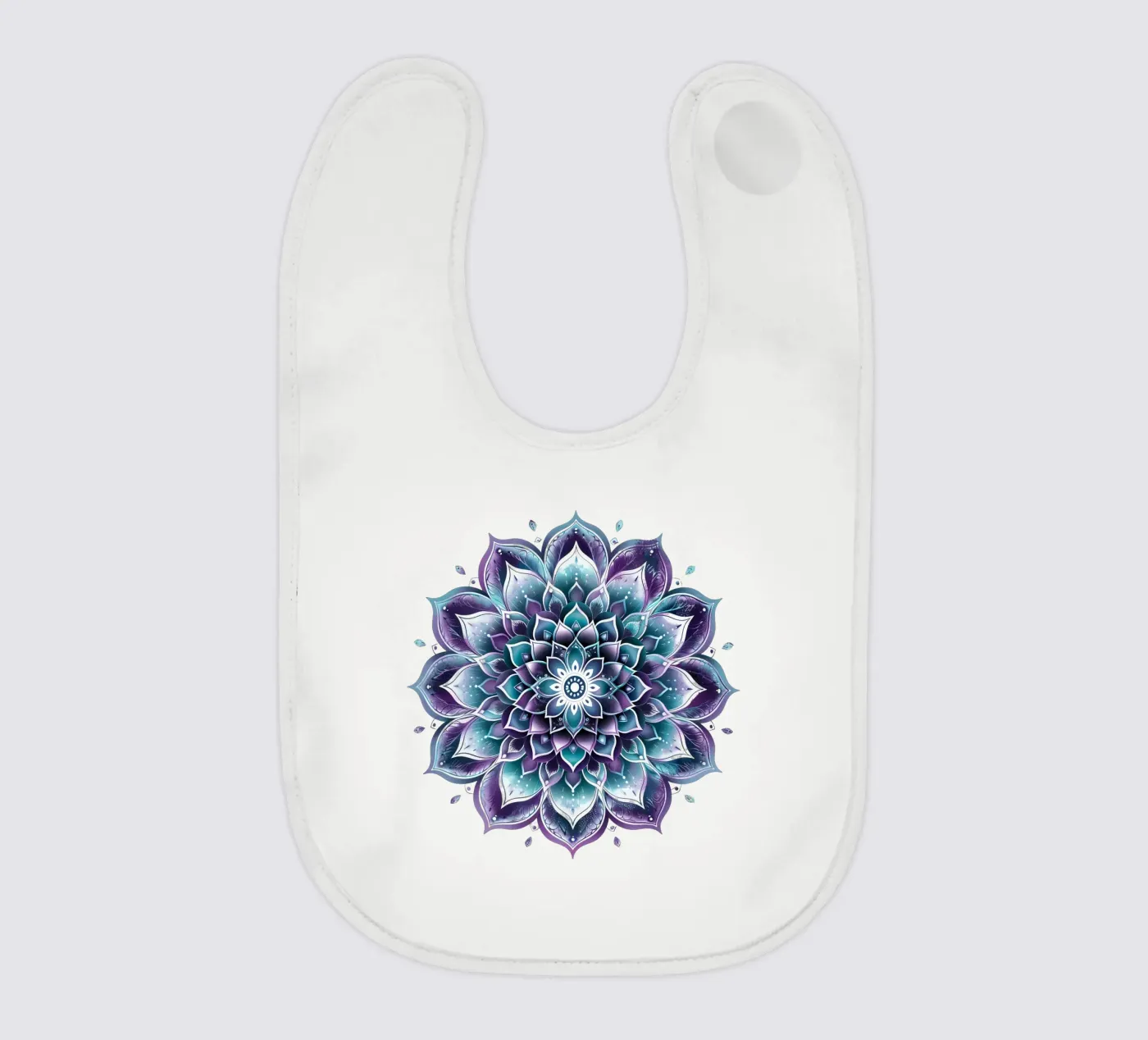 Mandala viola bavaglino da Spiritual Touch
