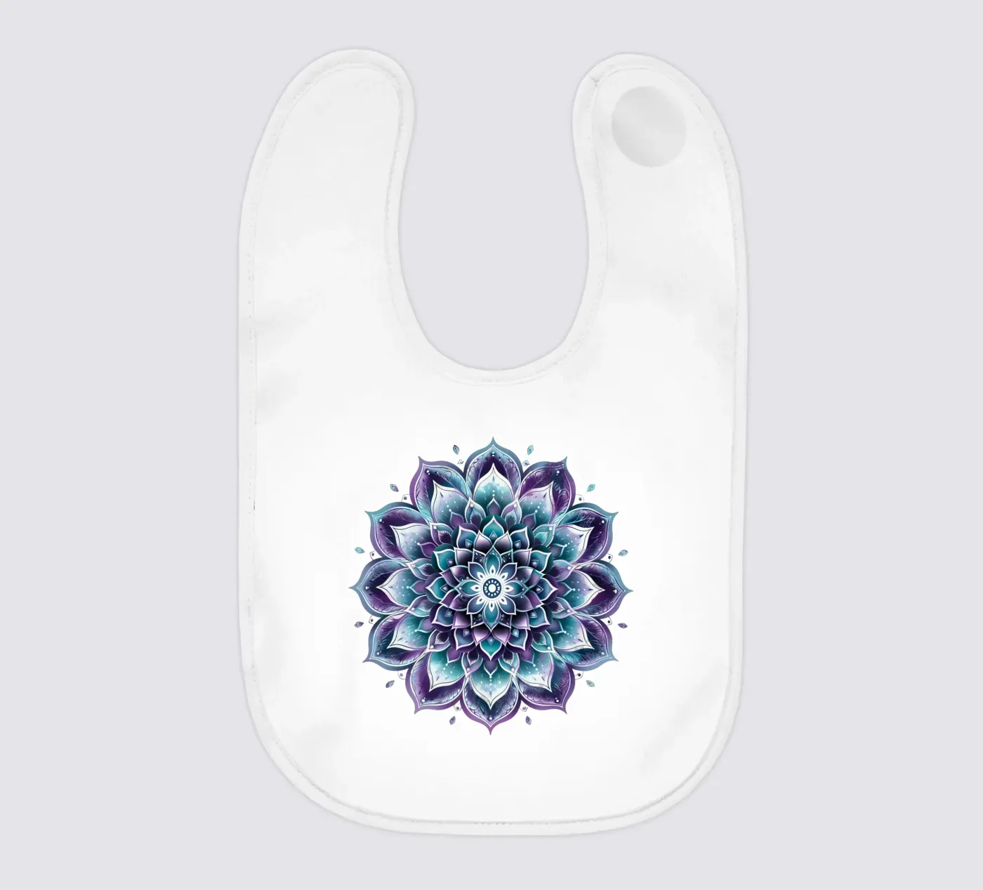 Mandala viola bavaglino da Spiritual Touch