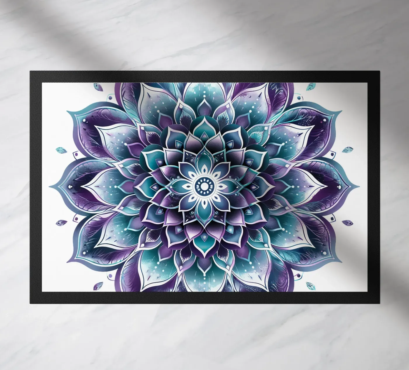 Mandala viola zerbino da Spiritual Touch