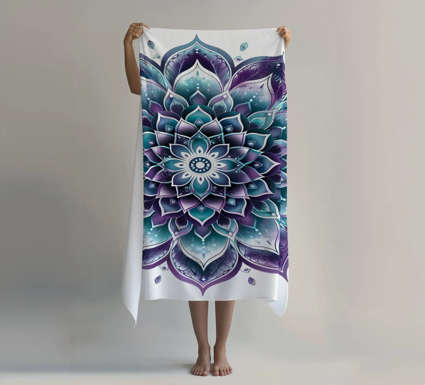 Mandala viola telo mare da Spiritual Touch