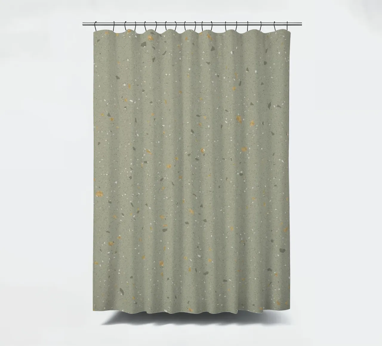 Green Terrazzo tenda da doccia da amini54
