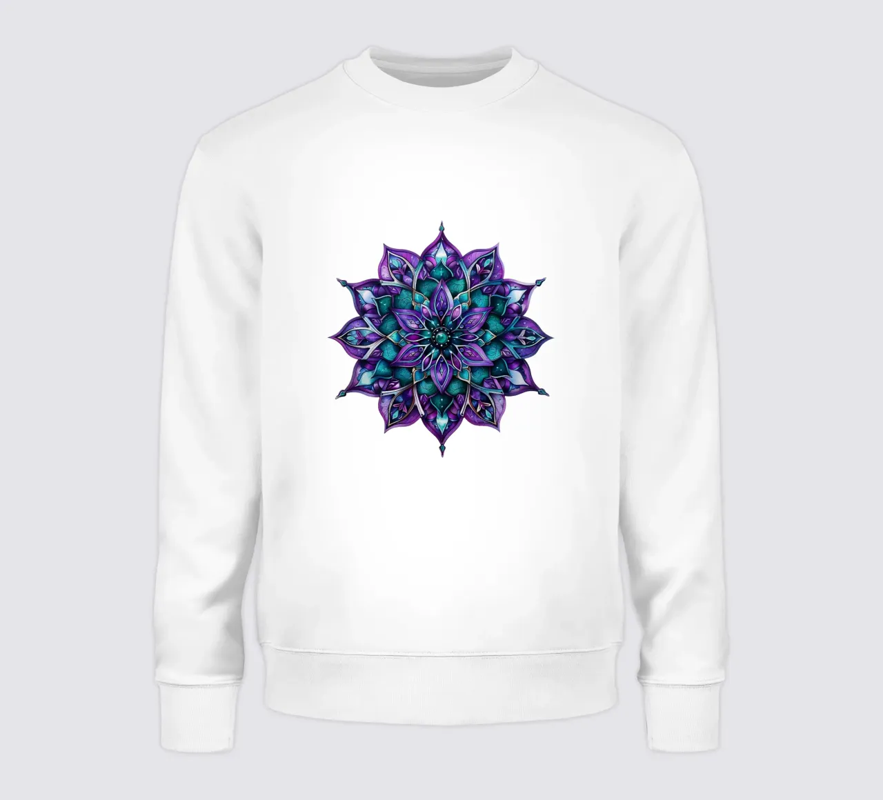 Mandala viola felpa da Spiritual Touch