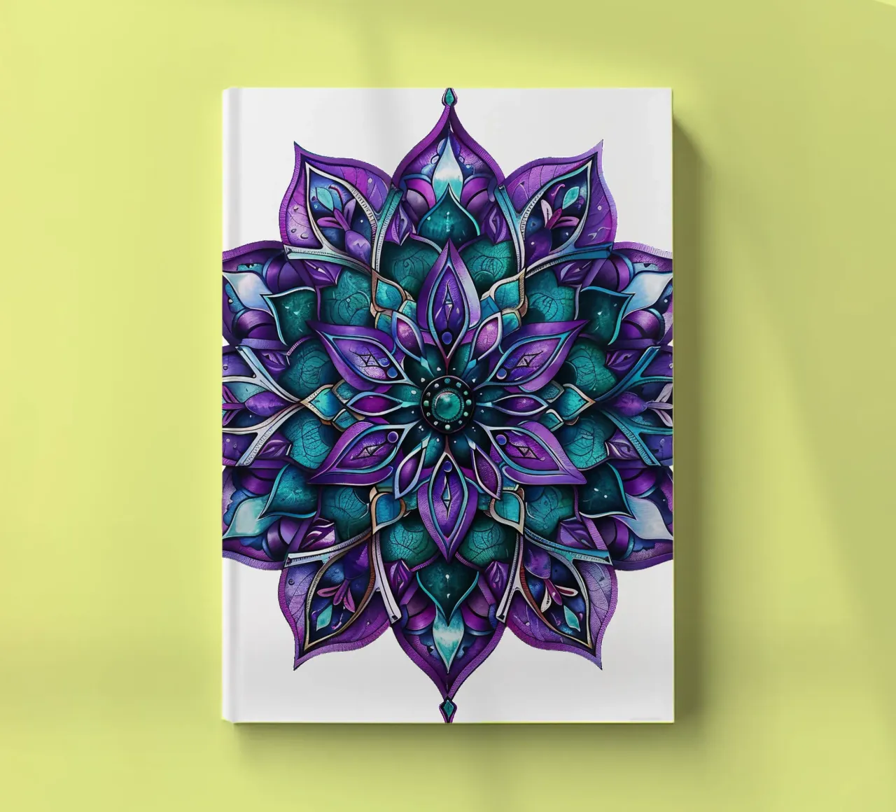 Purple Mandala notebook by Spiritual Touch