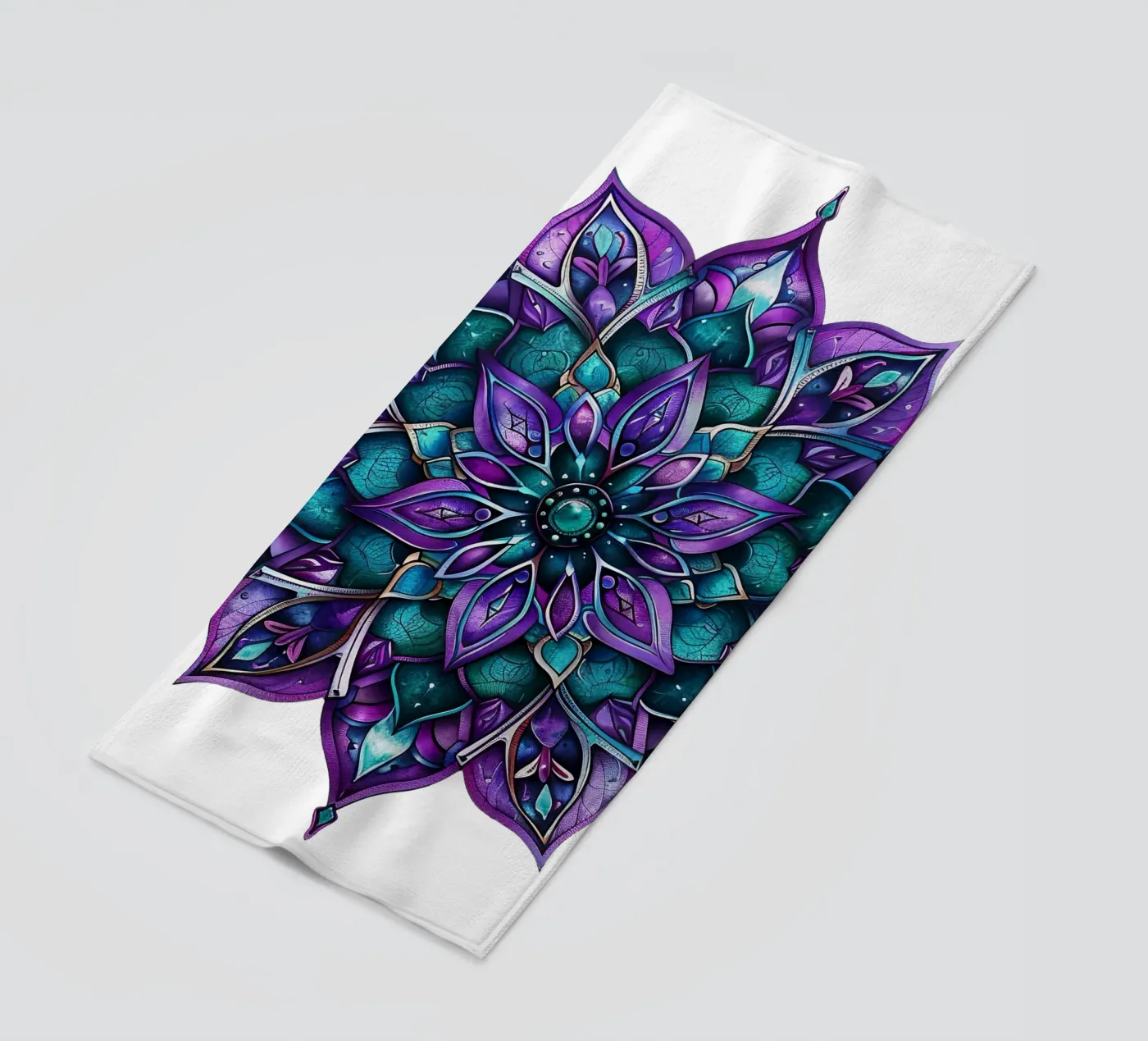 Purple Mandala telo mare da Spiritual Touch