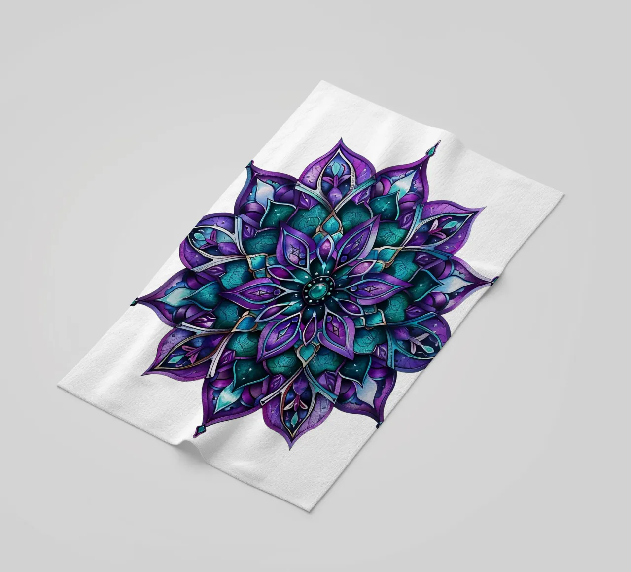 Mandala viola telo mare da Spiritual Touch