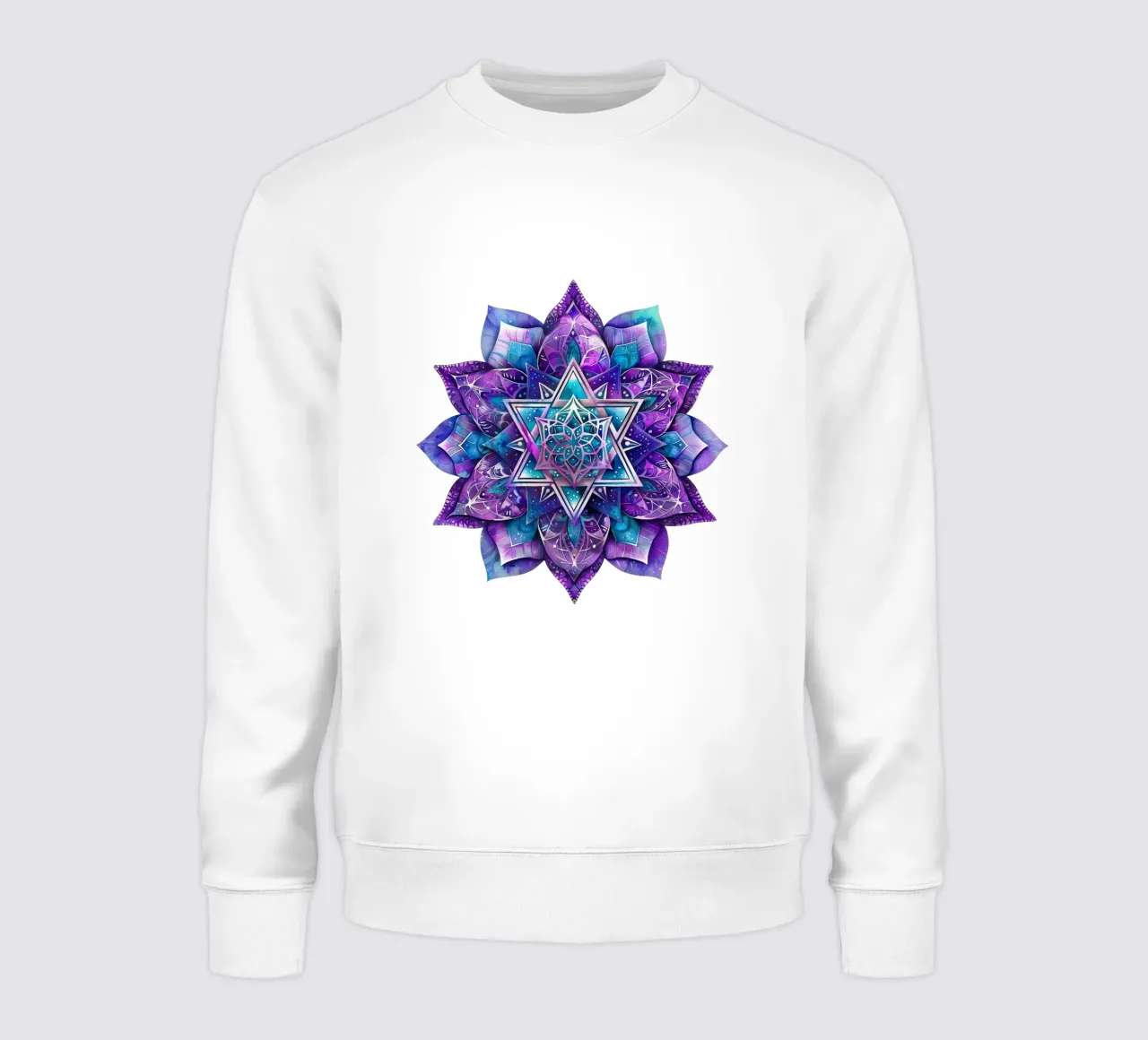 Mandala viola felpa da Spiritual Touch