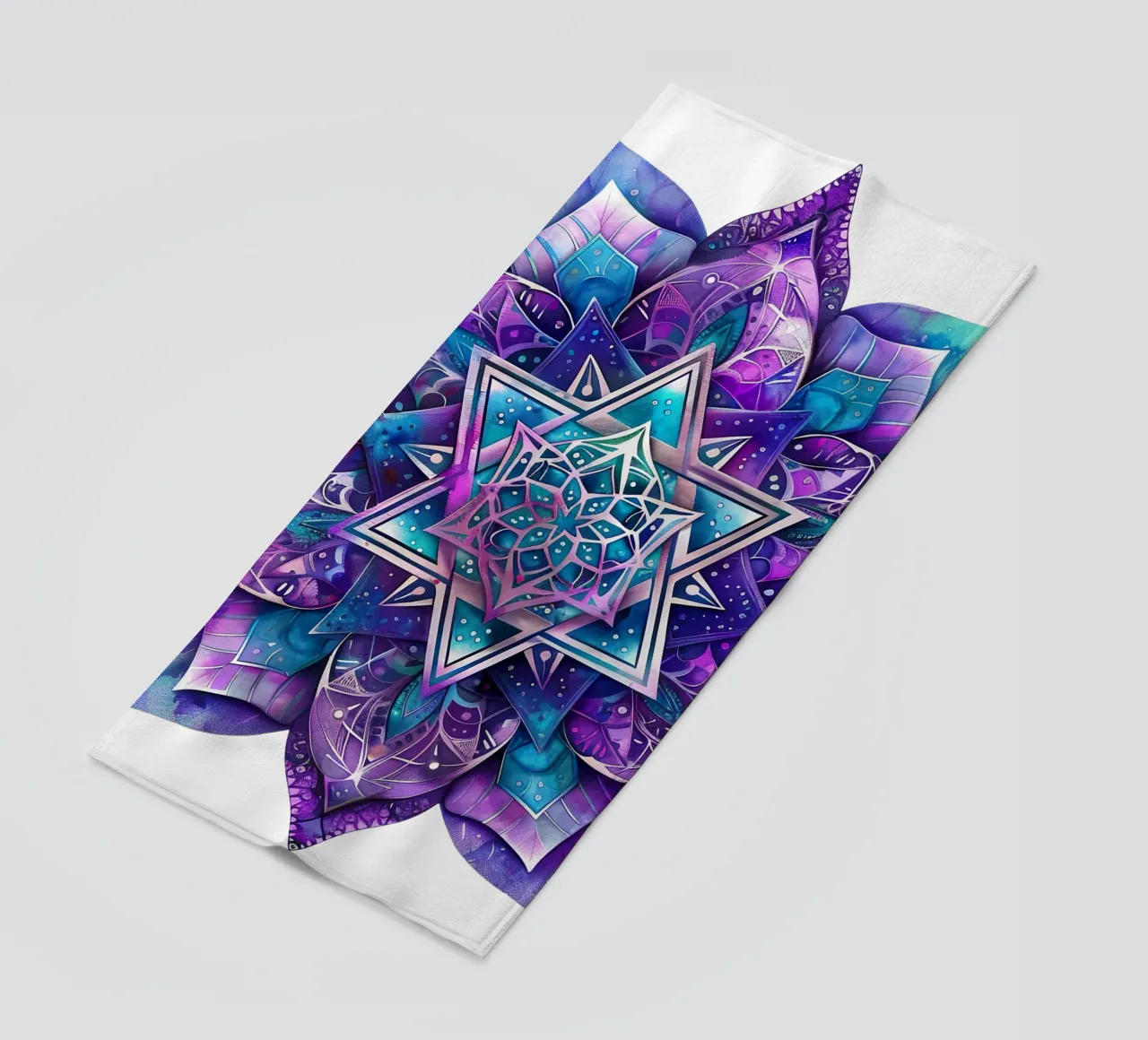 Mandala viola telo mare da Spiritual Touch