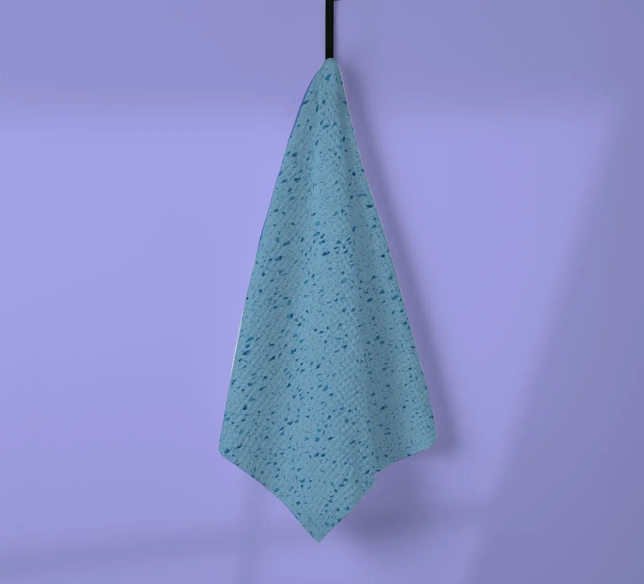 Blue Terrazzo canovaccio da cucina da amini54