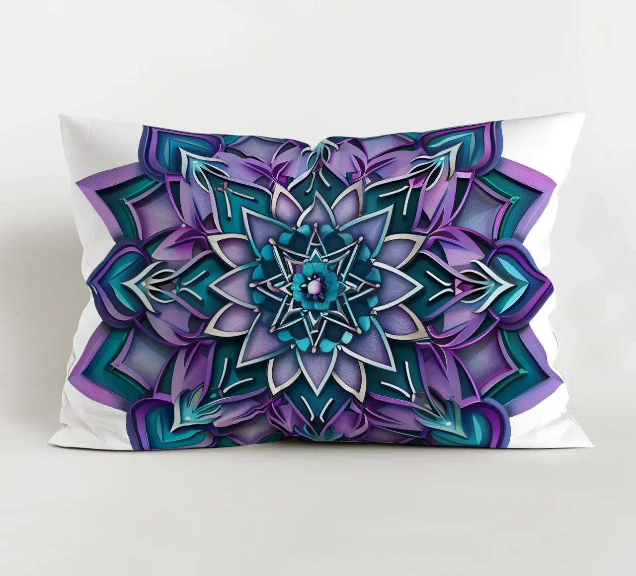 Mandala viola cuscino da Spiritual Touch