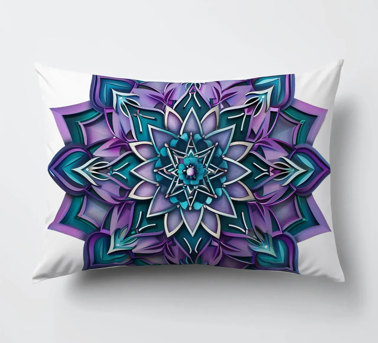 Mandala viola cuscino da Spiritual Touch
