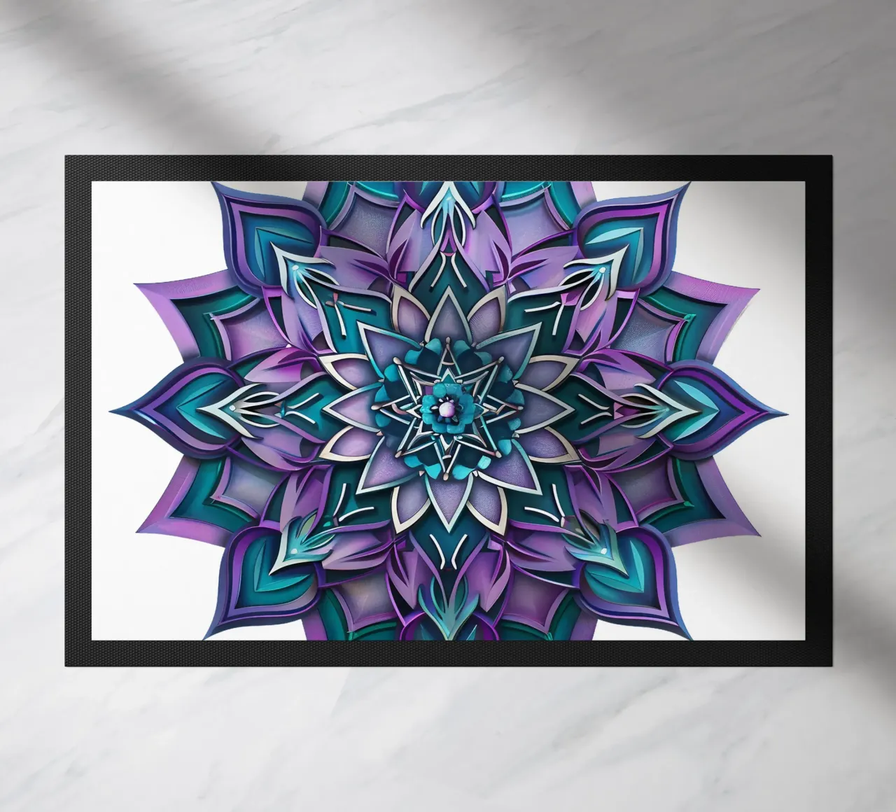 Mandala viola zerbino da Spiritual Touch