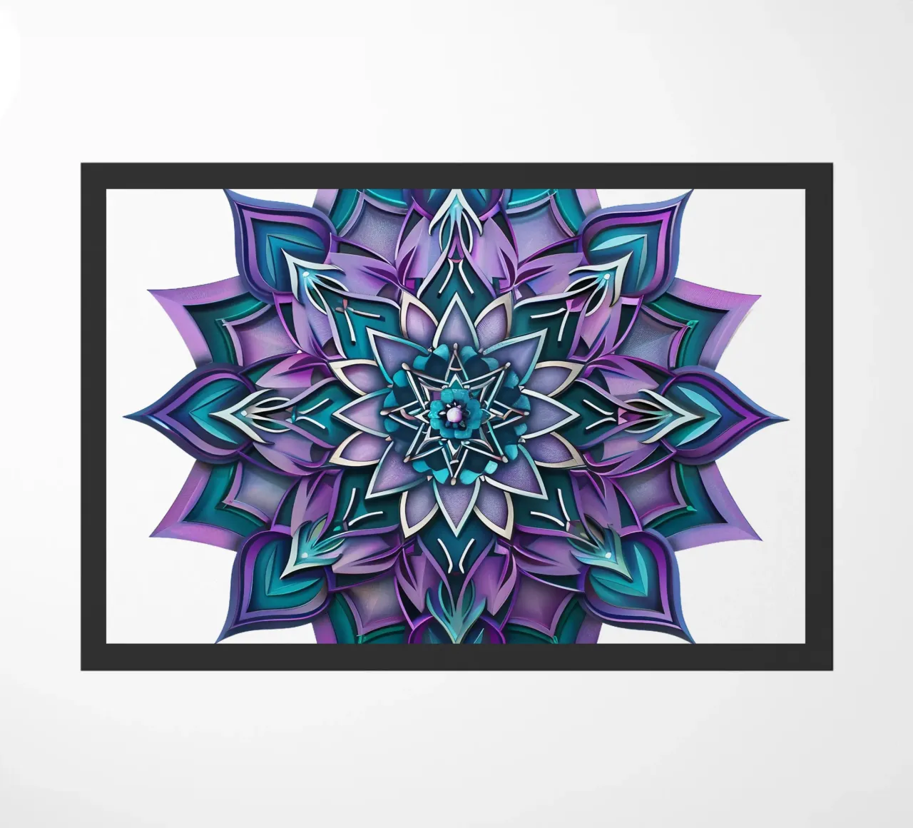 Mandala viola zerbino da Spiritual Touch