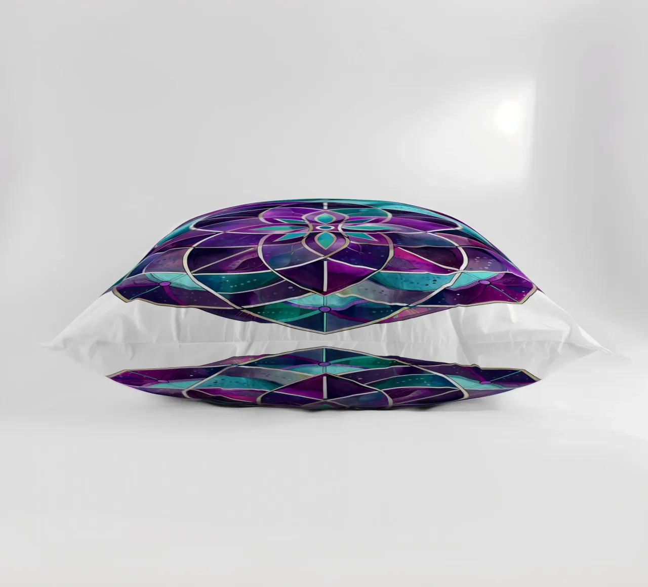 Mandala viola cuscino da Spiritual Touch