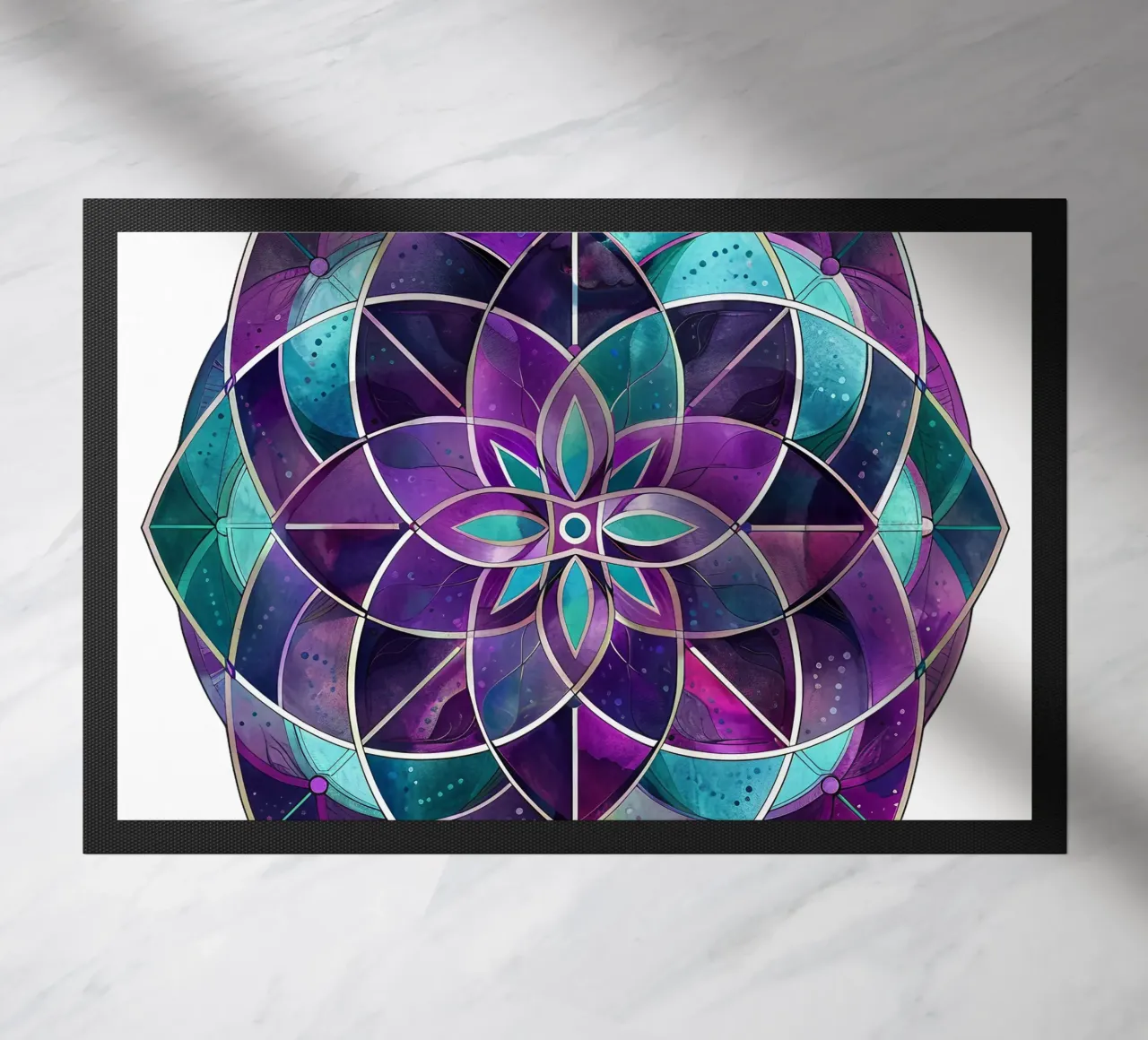 Mandala viola zerbino da Spiritual Touch