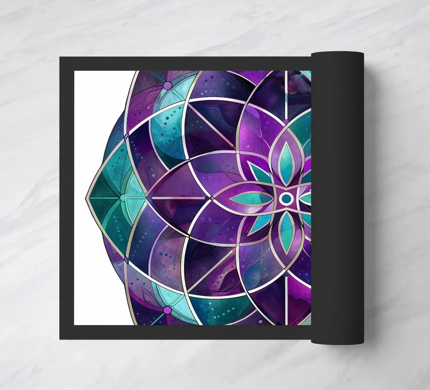 Purple Mandala zerbino da Spiritual Touch