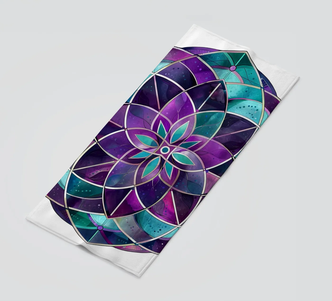 Purple Mandala telo mare da Spiritual Touch