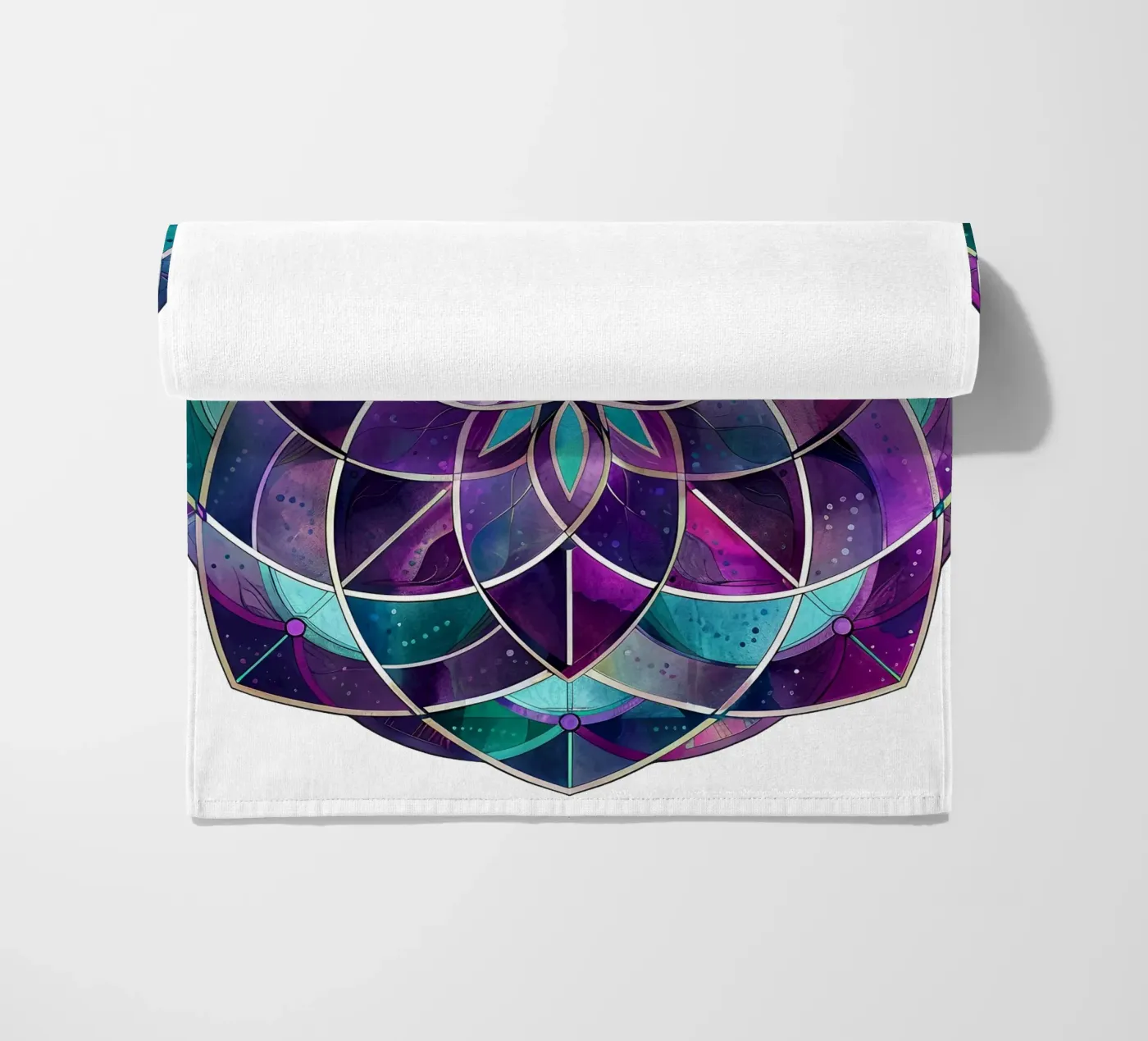 Purple Mandala telo mare da Spiritual Touch
