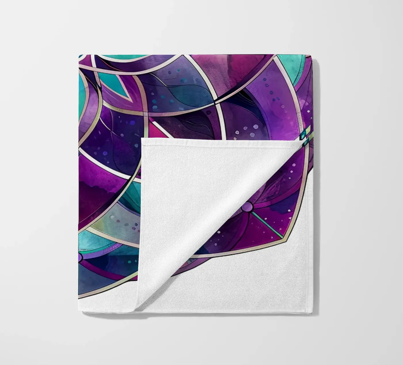 Purple Mandala telo mare da Spiritual Touch