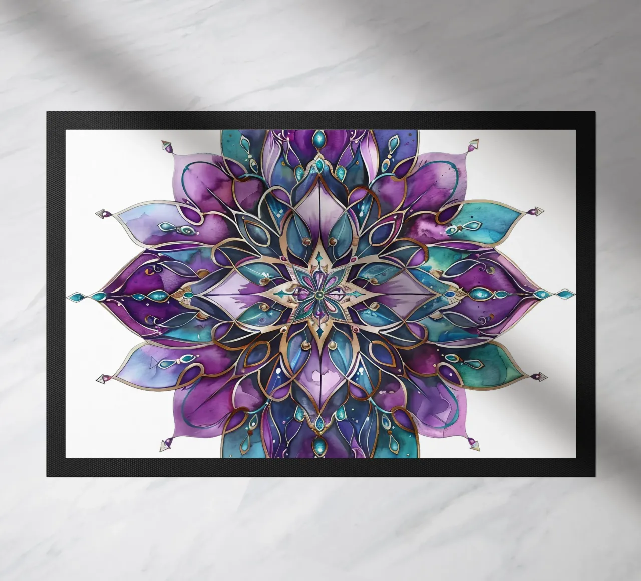 Mandala viola zerbino da Spiritual Touch