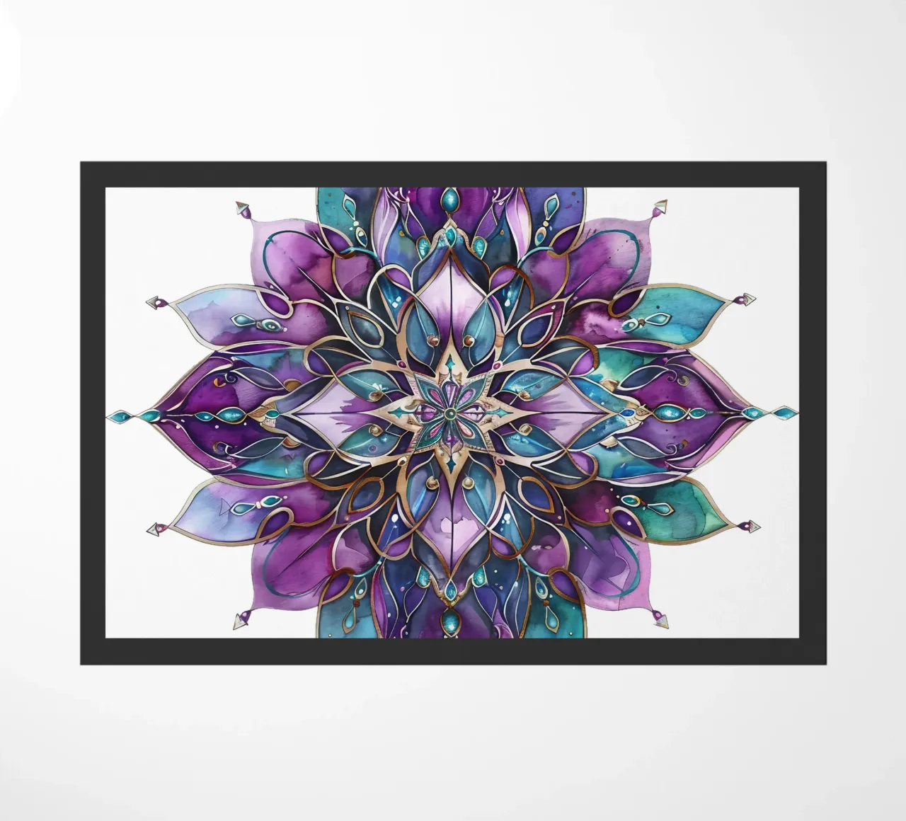 Mandala viola zerbino da Spiritual Touch