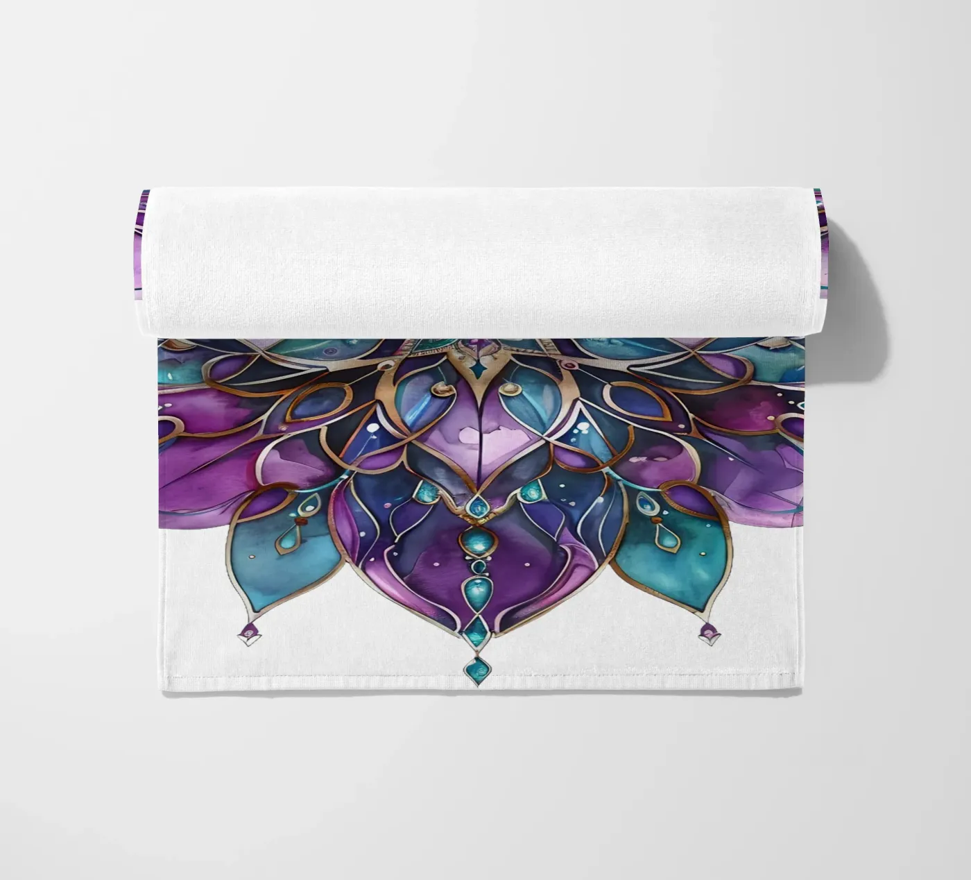 Purple Mandala telo mare da Spiritual Touch