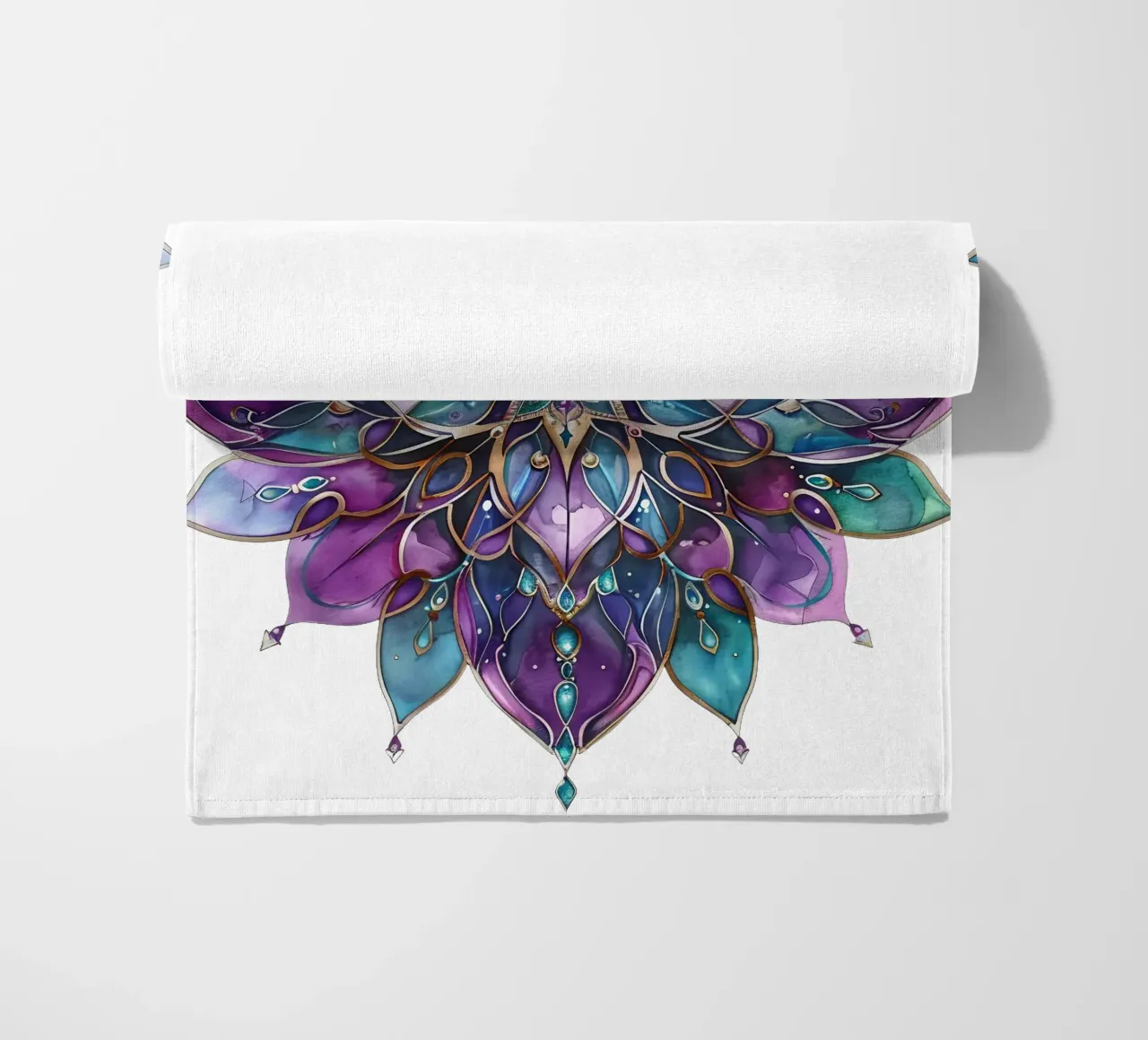 Mandala viola telo mare da Spiritual Touch