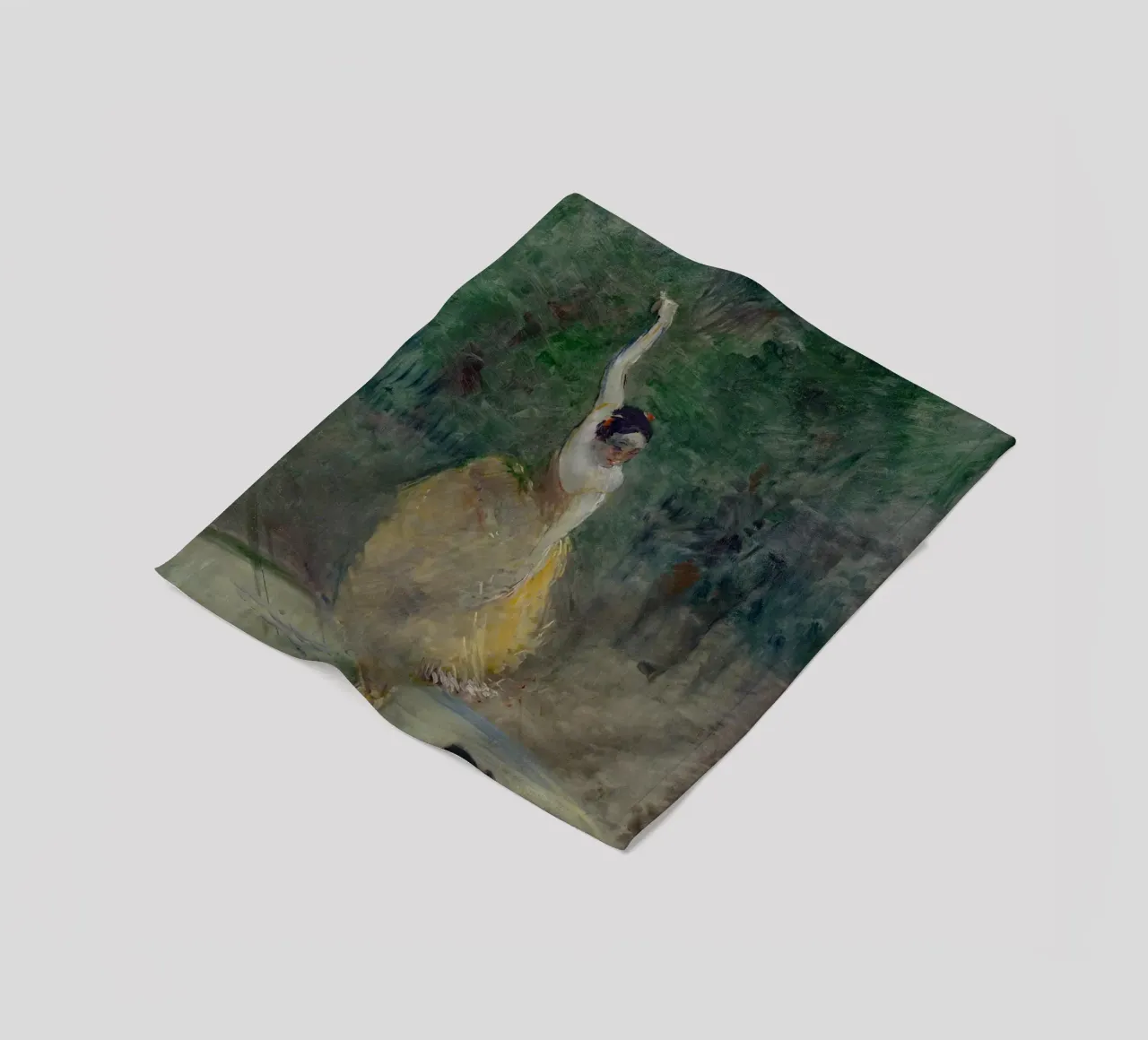 Henri de Toulouse-Lautrec - La ballerina spagnola coperta in pile da Timeless Artworks
